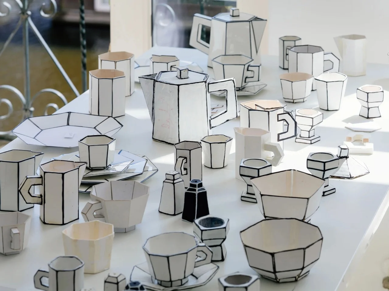 Serax，Carte Blanche，Cup pot，ceramics，Tableware design，