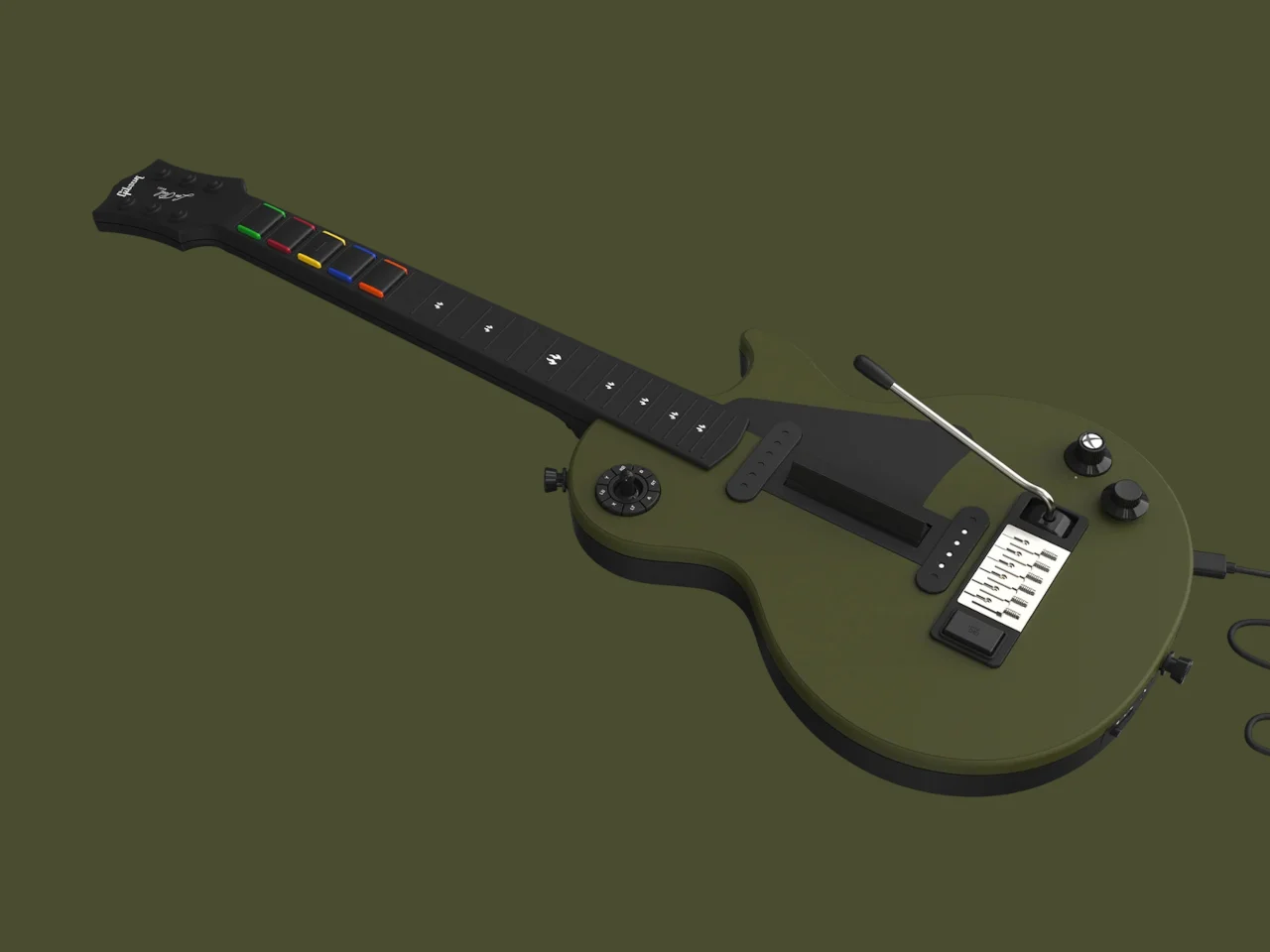 Rhythm game，Gibson Les Paul，CRKD，Fortnite Festival，Guitar Controller，