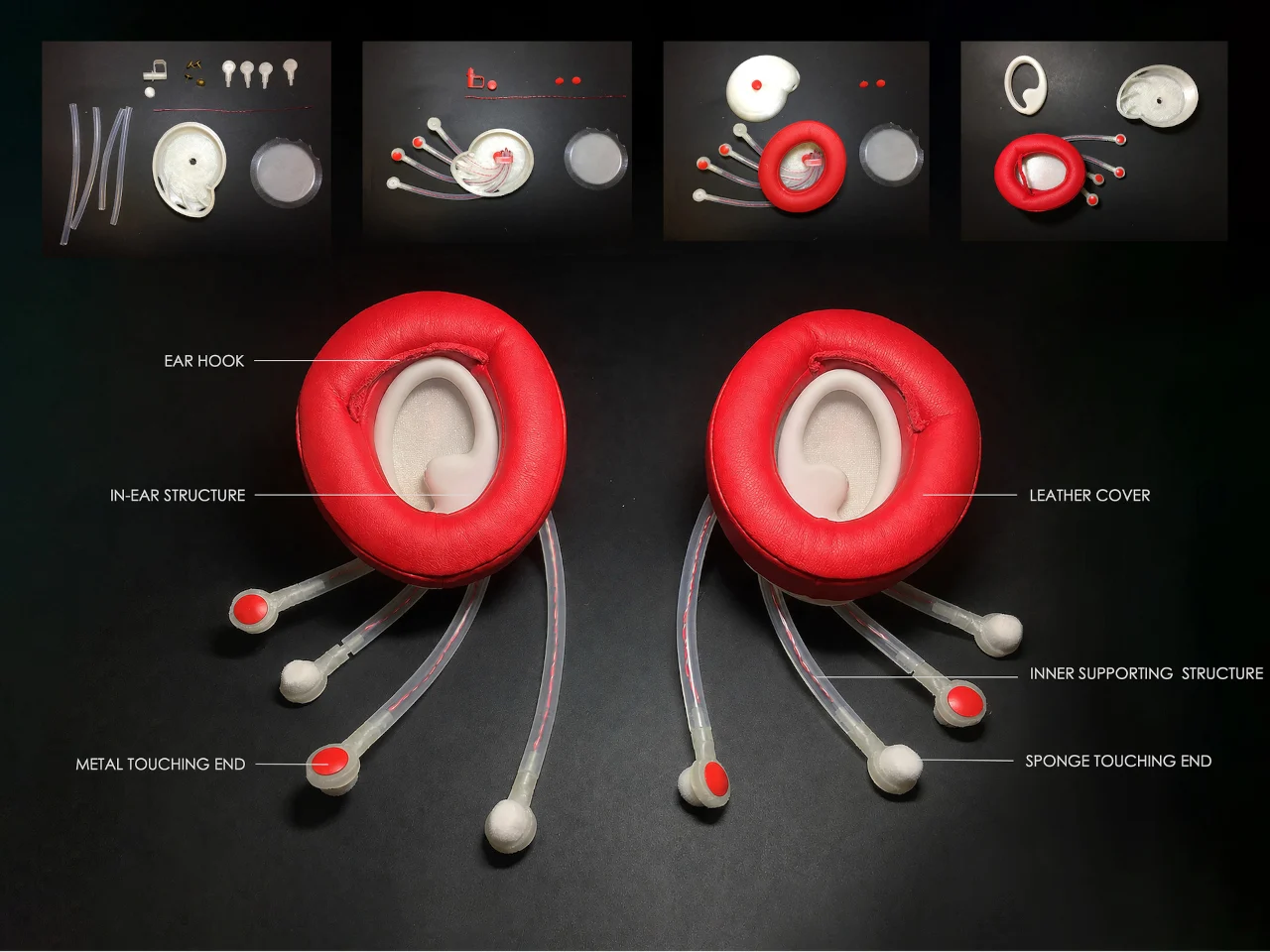 Live Beats，Haji Yang，Touch Headset，wearable devices ，Octopus inspiration，