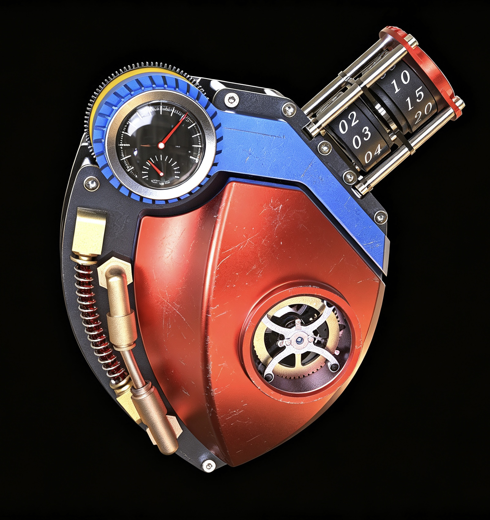 Tourbillon ，clocks and watches，EDC，Ornaments，Mechanics，Tide play，desk clock，