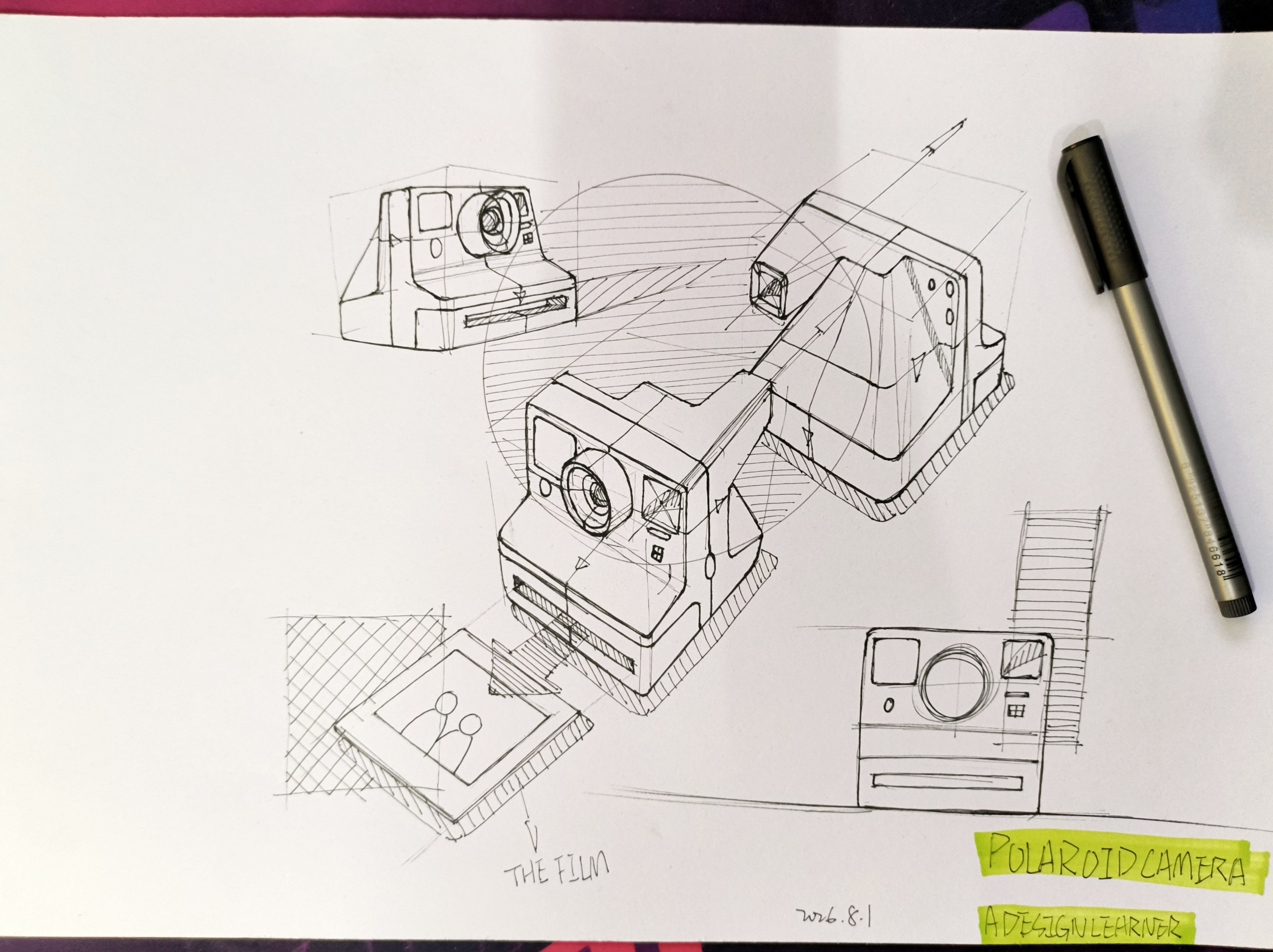 Hand drawn，