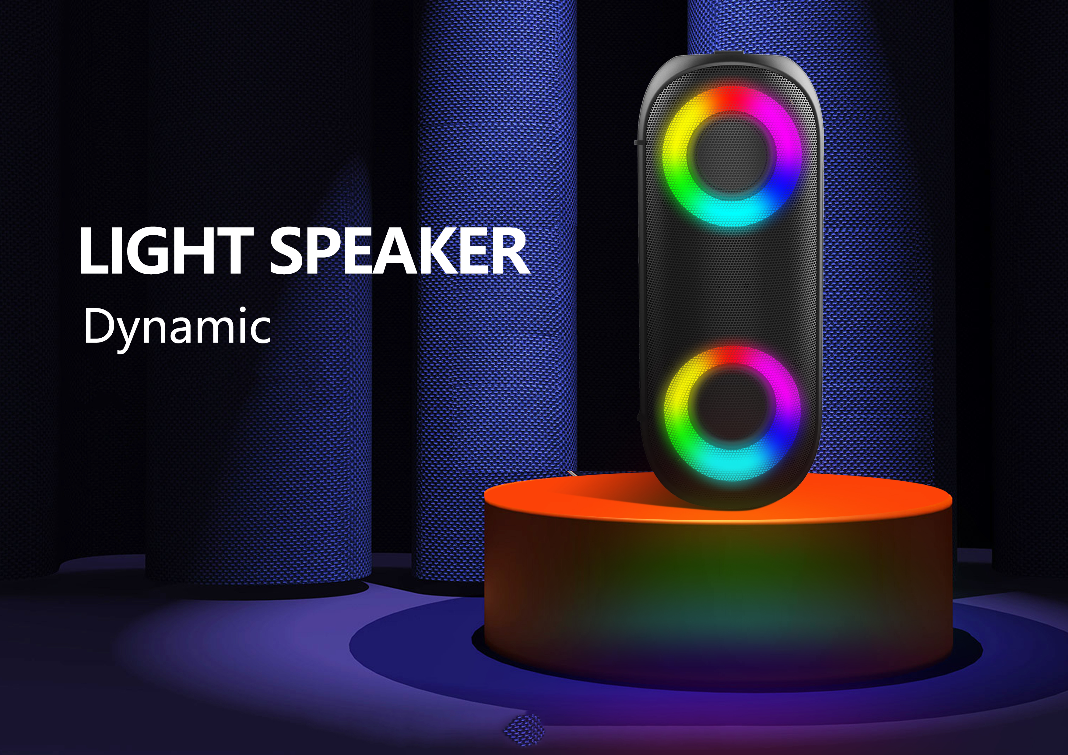 Digital, electronic products, audio, speakers, intelligent, simple wind，