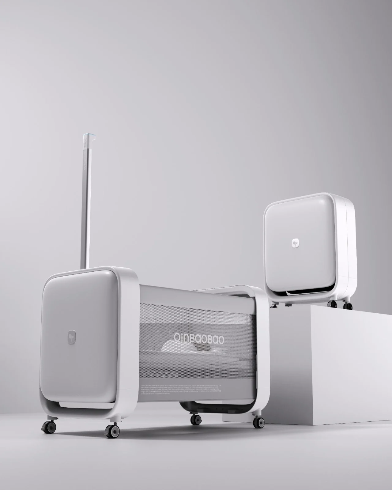 Monai Sleepod，Smart crib，negative ion purification，Kaiwang，One click folding，