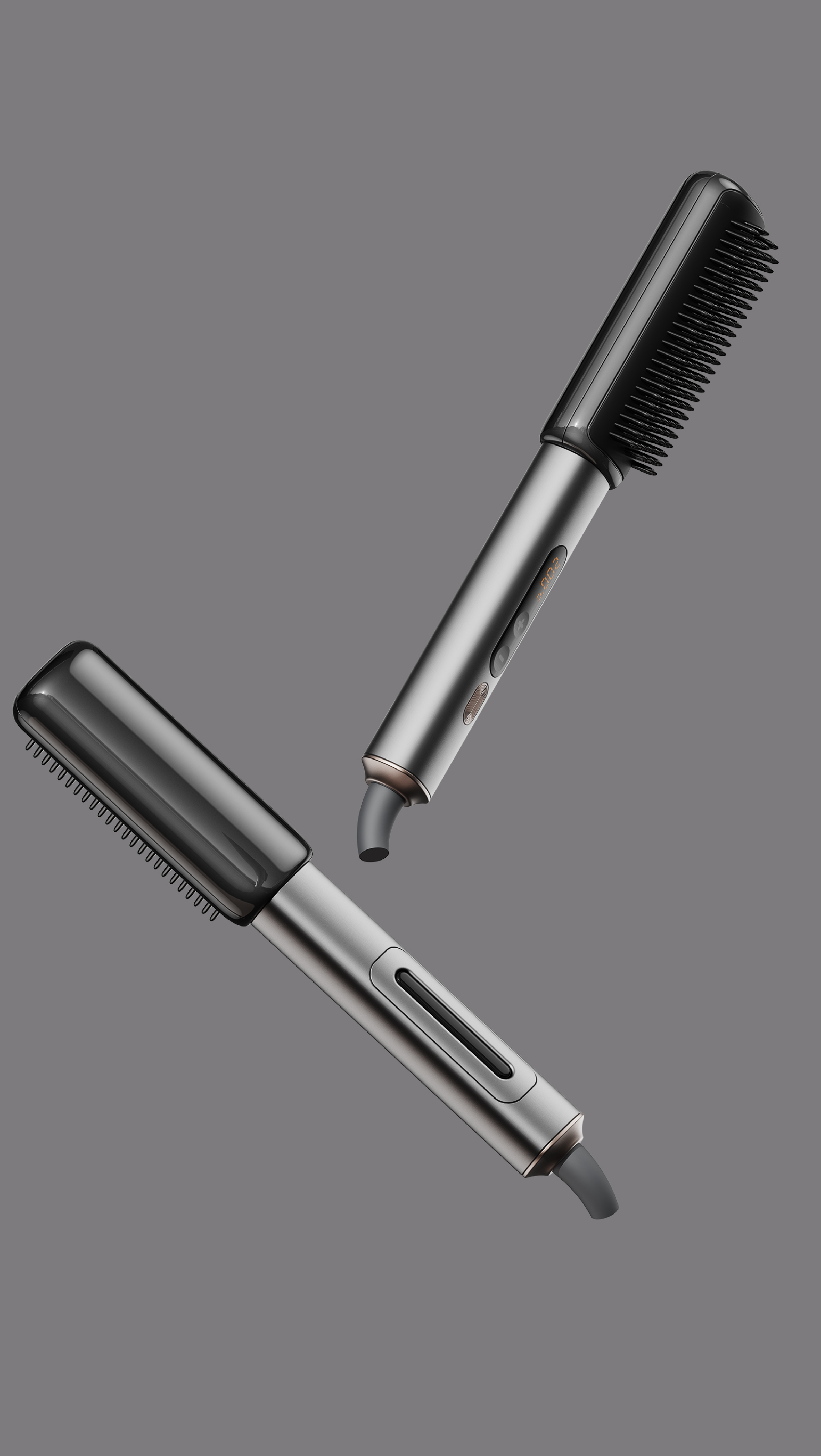 Straight hair comb，steam，Digital display，Visualized sump，Personal care products，Household Electric Appliances，Beauty products，Advanced sense，