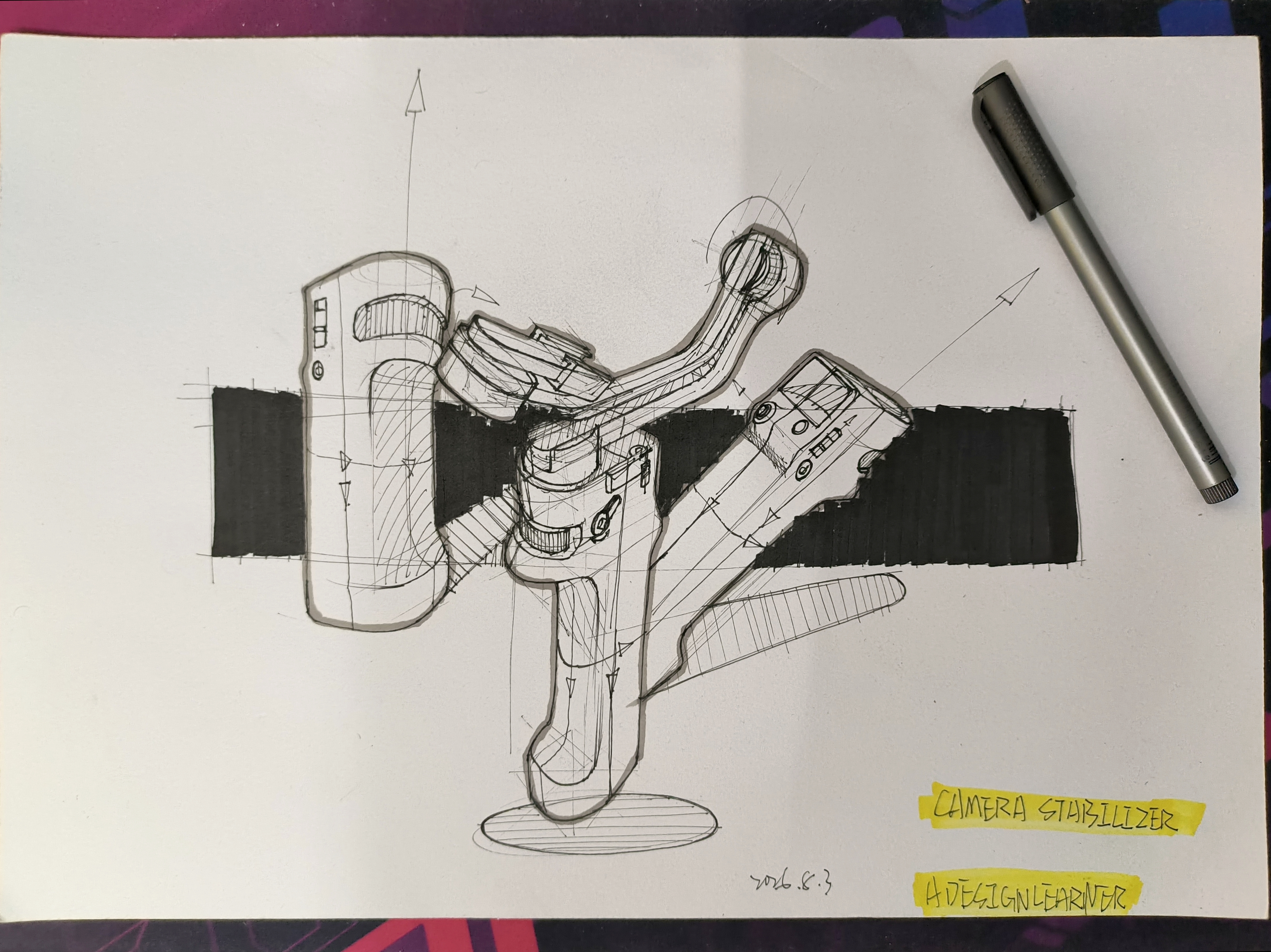 Hand drawn，