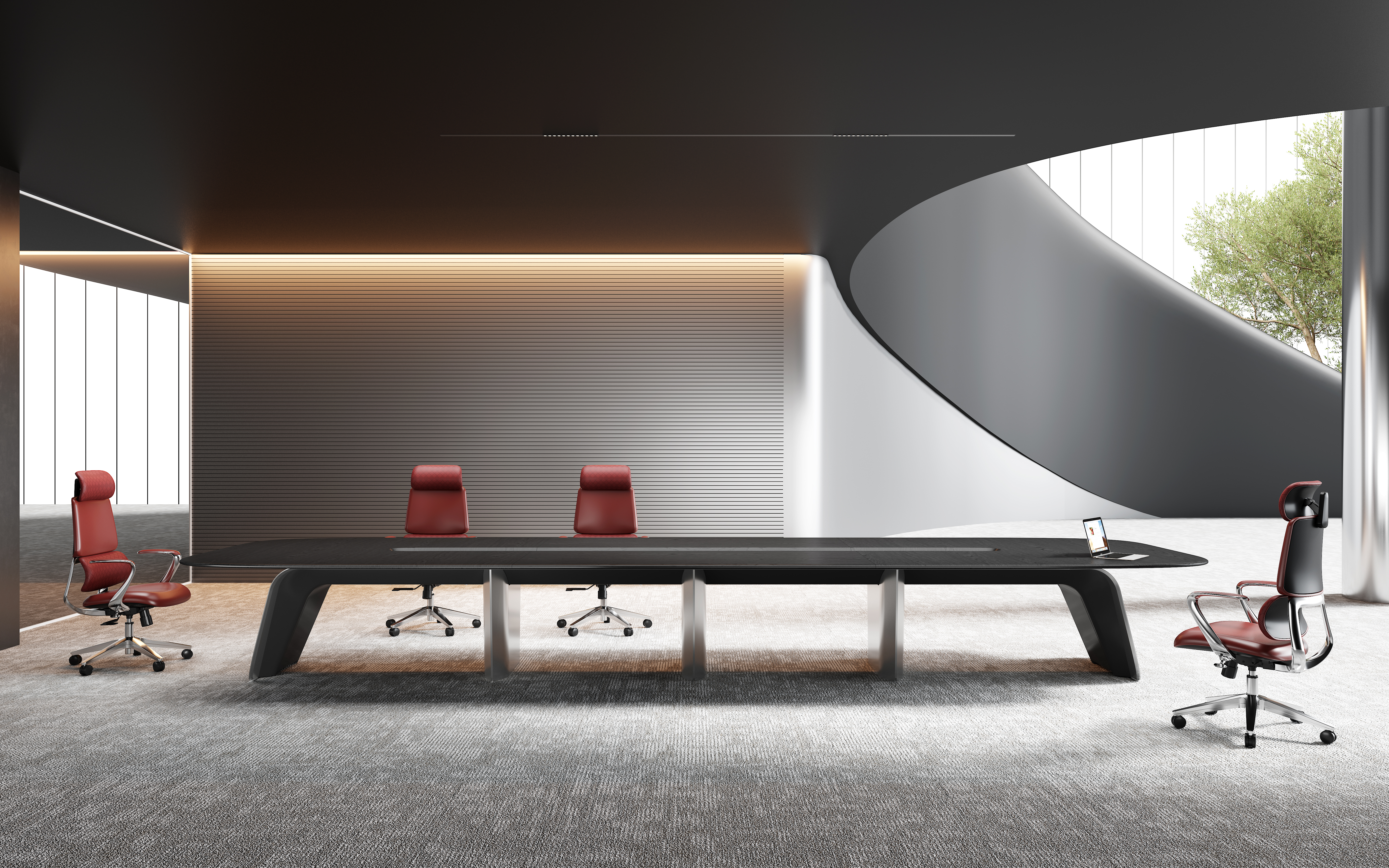 Bantai, Office Furniture, Rui Xiang, Yu Room Design, Xiang Shi Furniture，