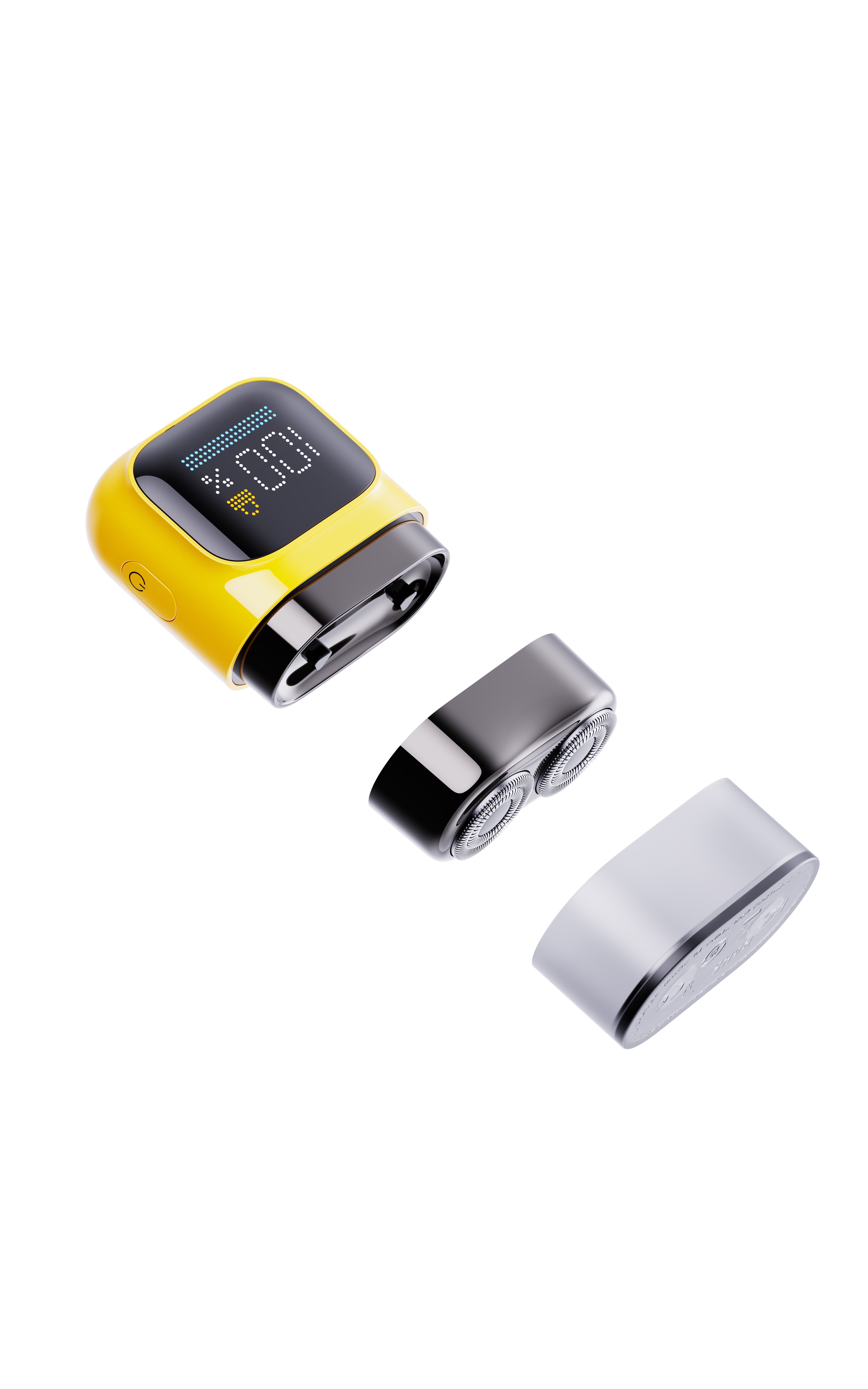 Gehu，razor，Electric shaver，Double-headed razor，Large screen digital display，