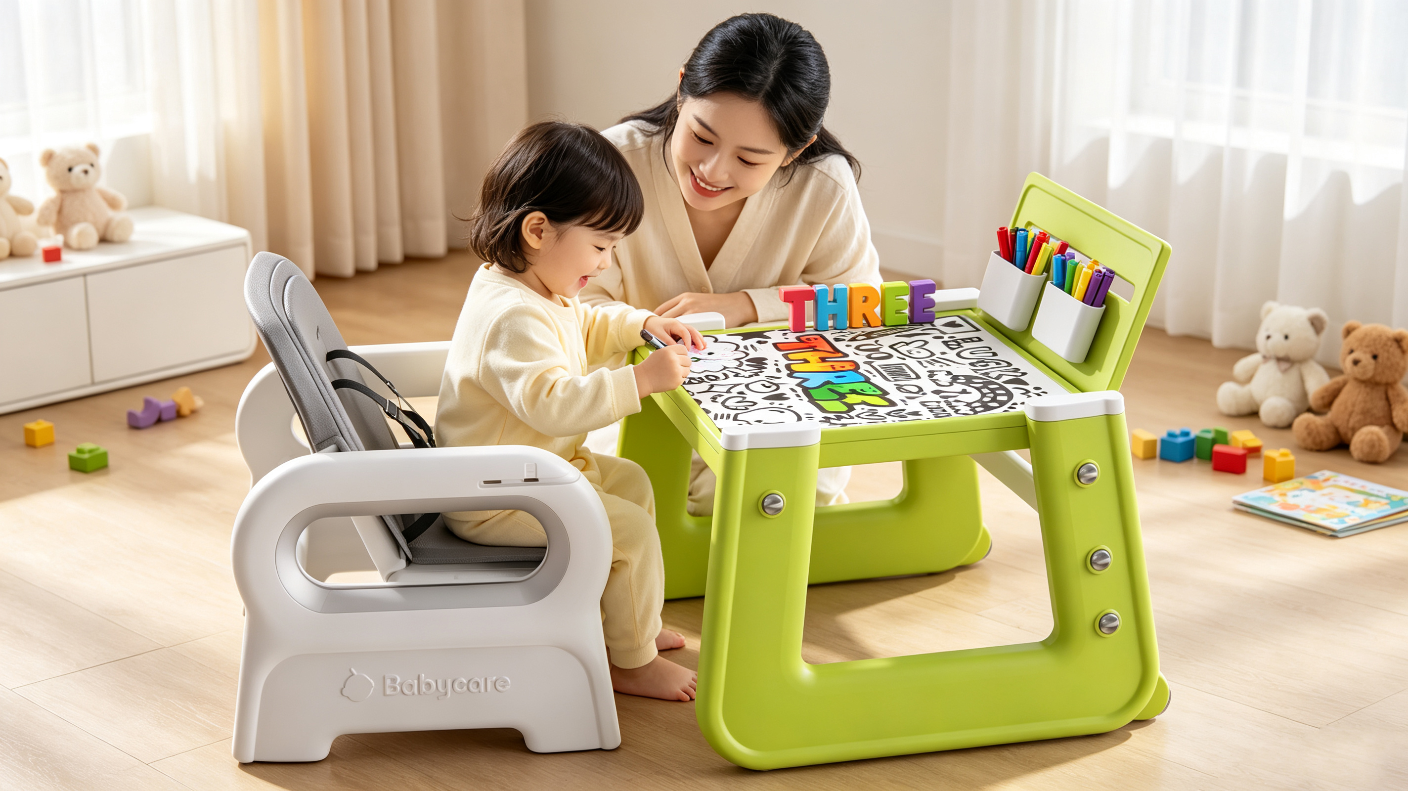 children，Mother and baby，Home Furnishing，Four in one，multi-function，interest，