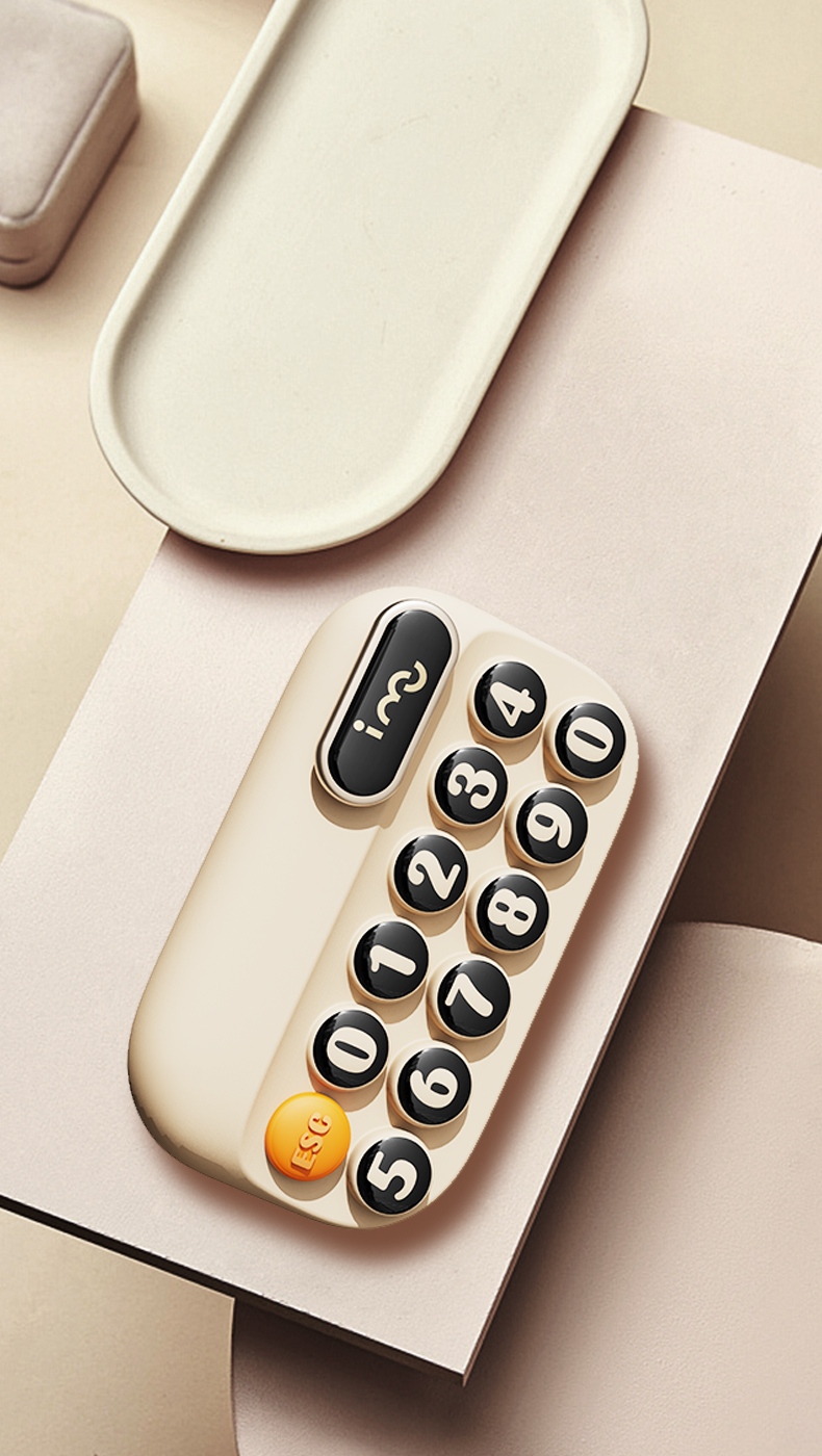 Parking sign，Aromatherapy，Retro，Keypad，Cream wind，Color contrast，Q Meng，Mellow，