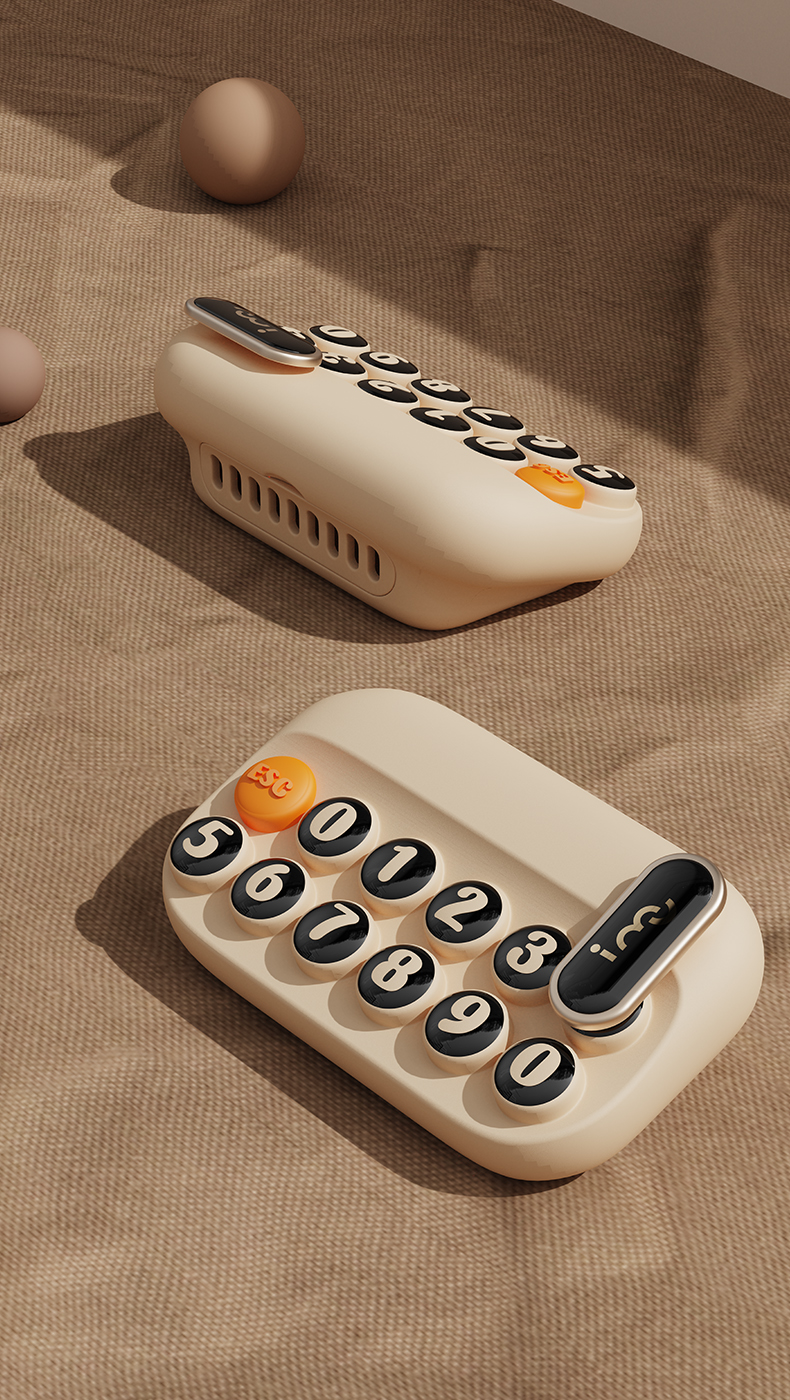 Parking sign，Aromatherapy，Retro，Keypad，Cream wind，Color contrast，Q Meng，Mellow，