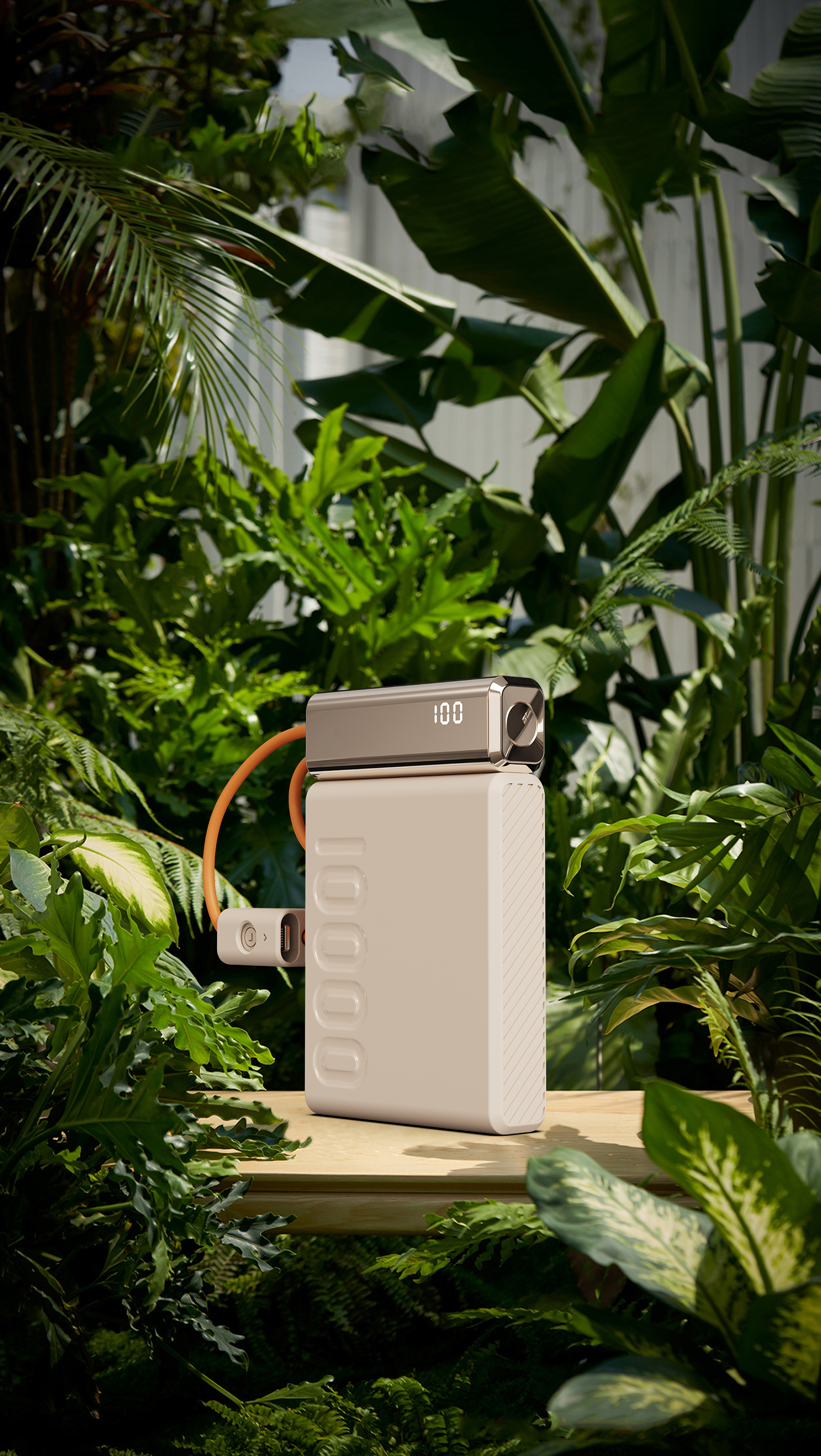 portable source，portable battery，10000mAh，modularization，Color contrast，Own line，