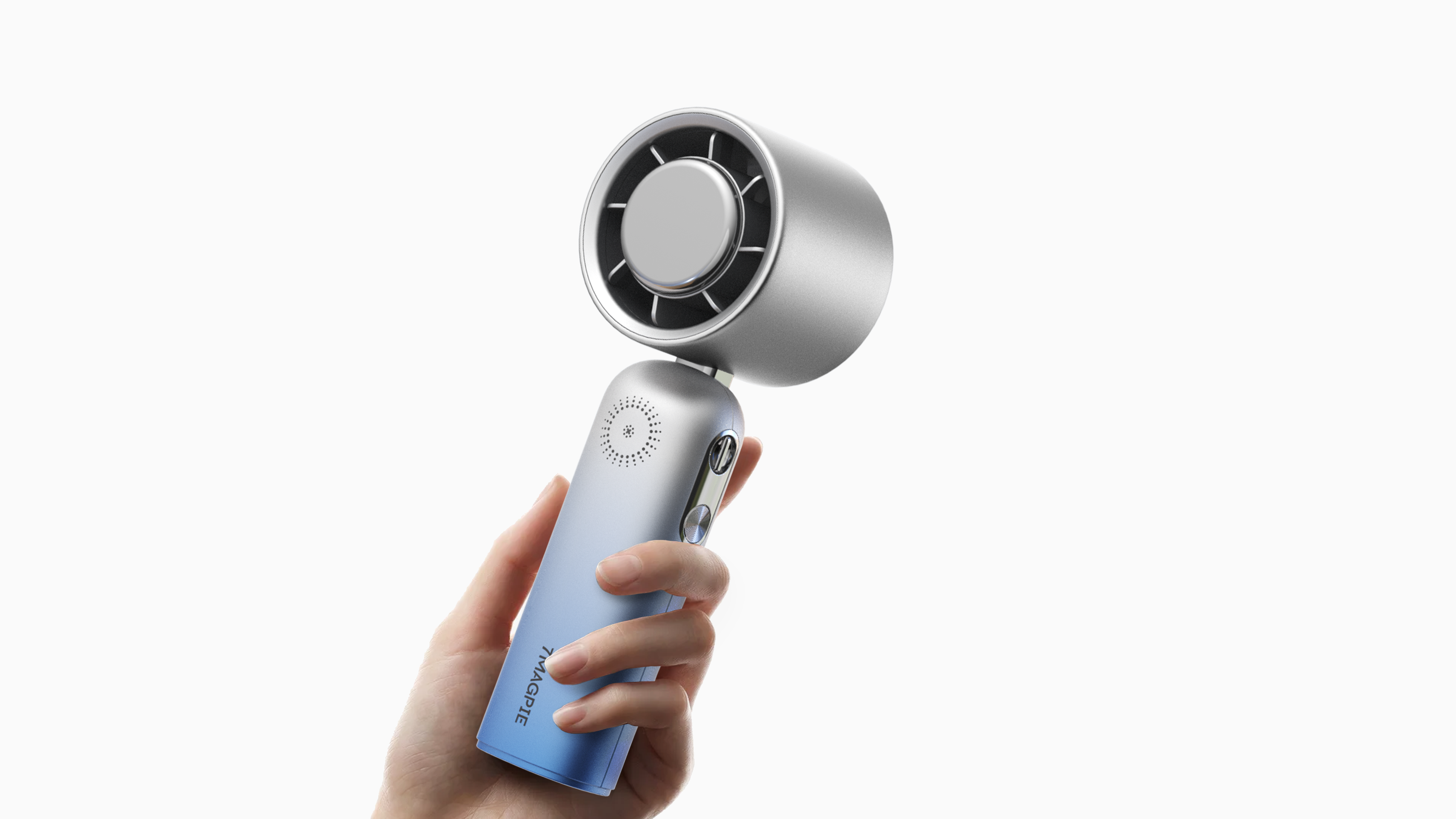 Hand held small fan，product design，