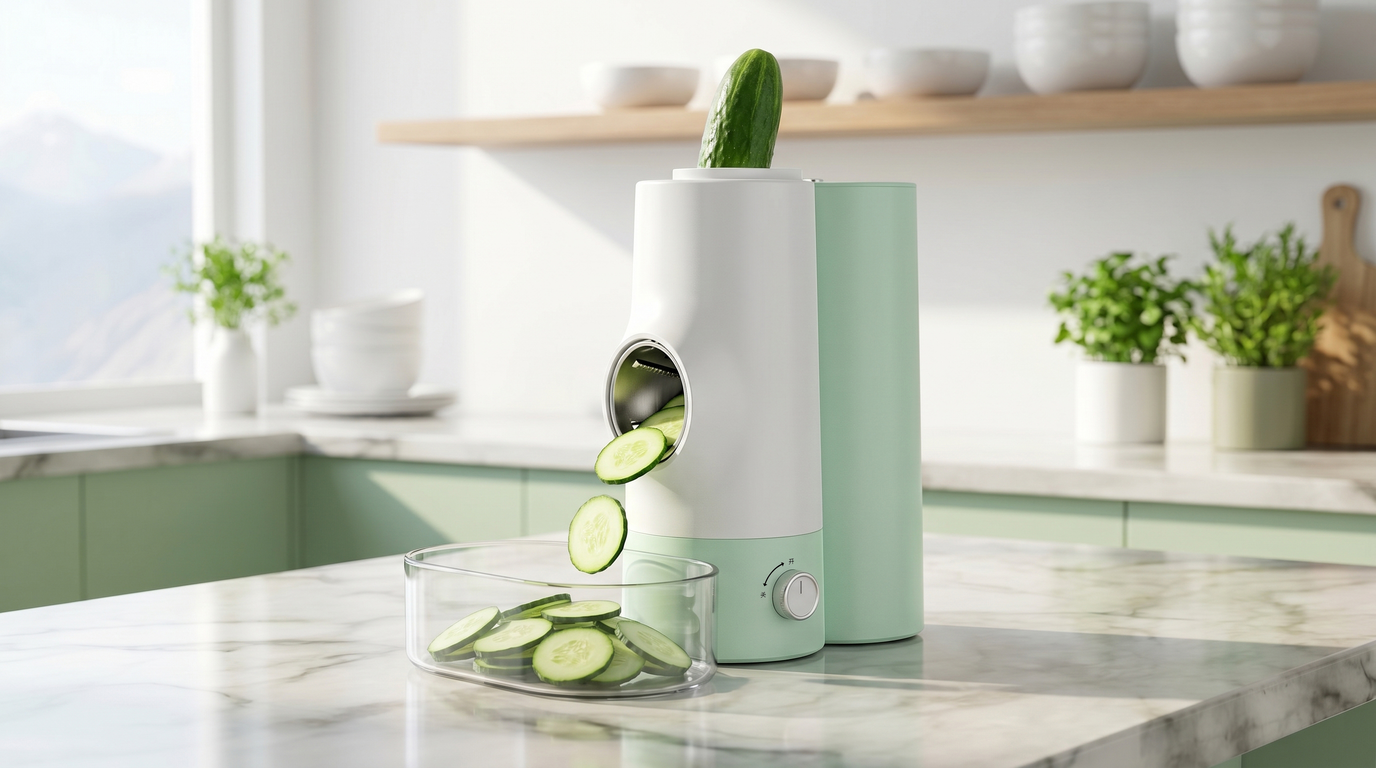 Vegetable Cutter，small home appliances，Appearance design，product design，