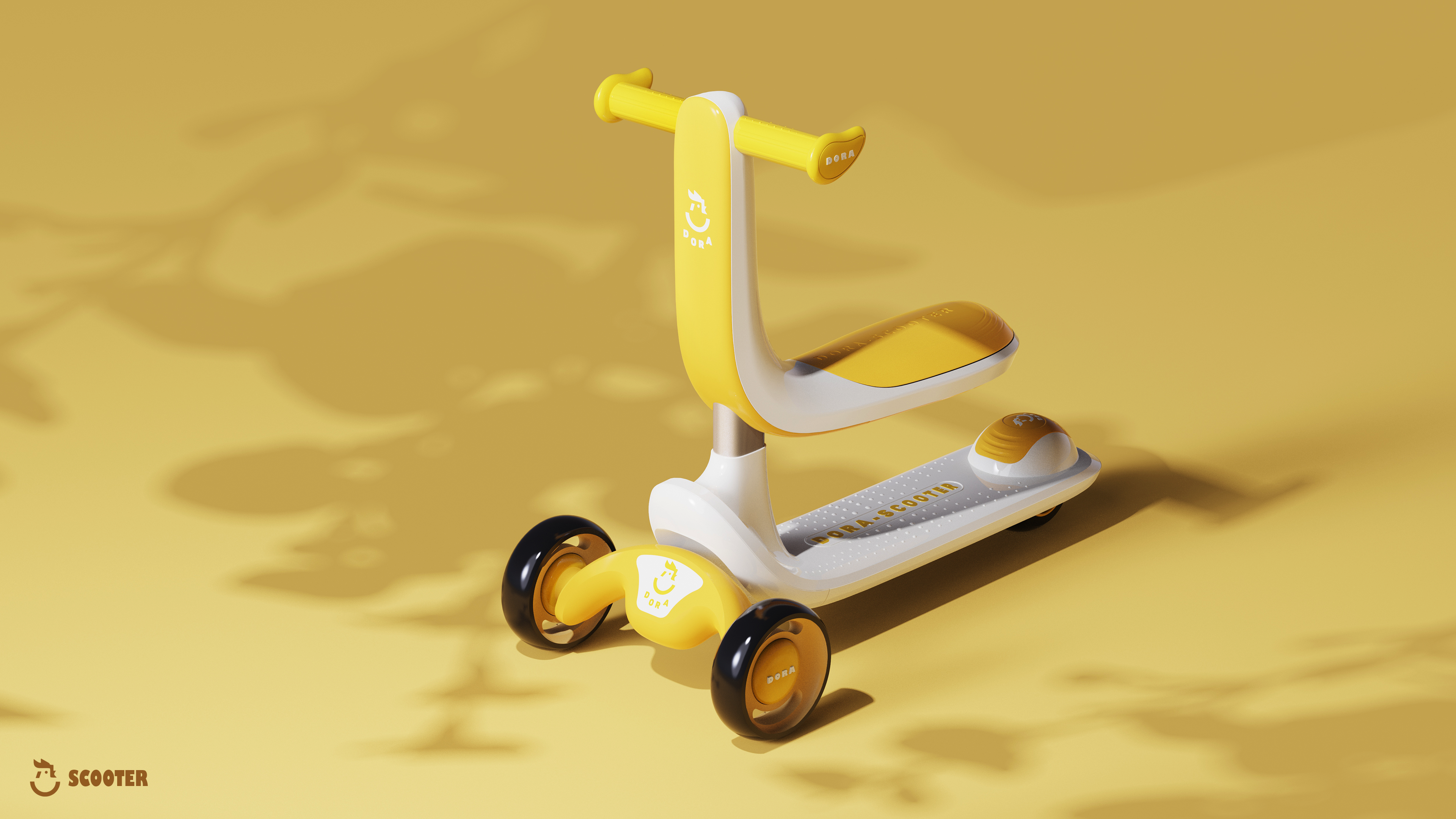 industrial design，product design，Stroller design，Children's Michael Car，Children's scooter，