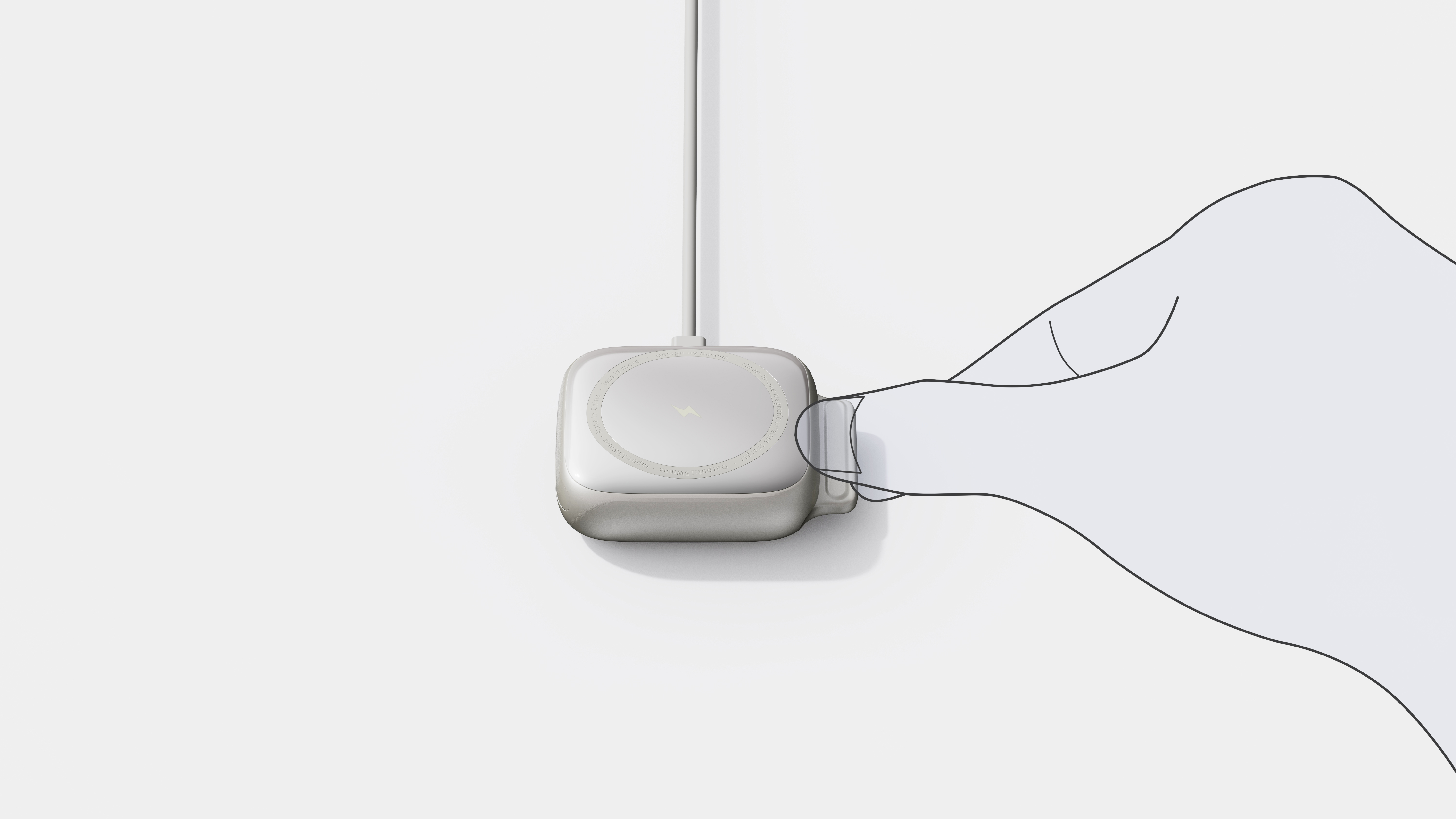 wireless charger ，Magnetic suction wireless charging，Charger，portable source，portable battery，Digital，charge，Portable charger，