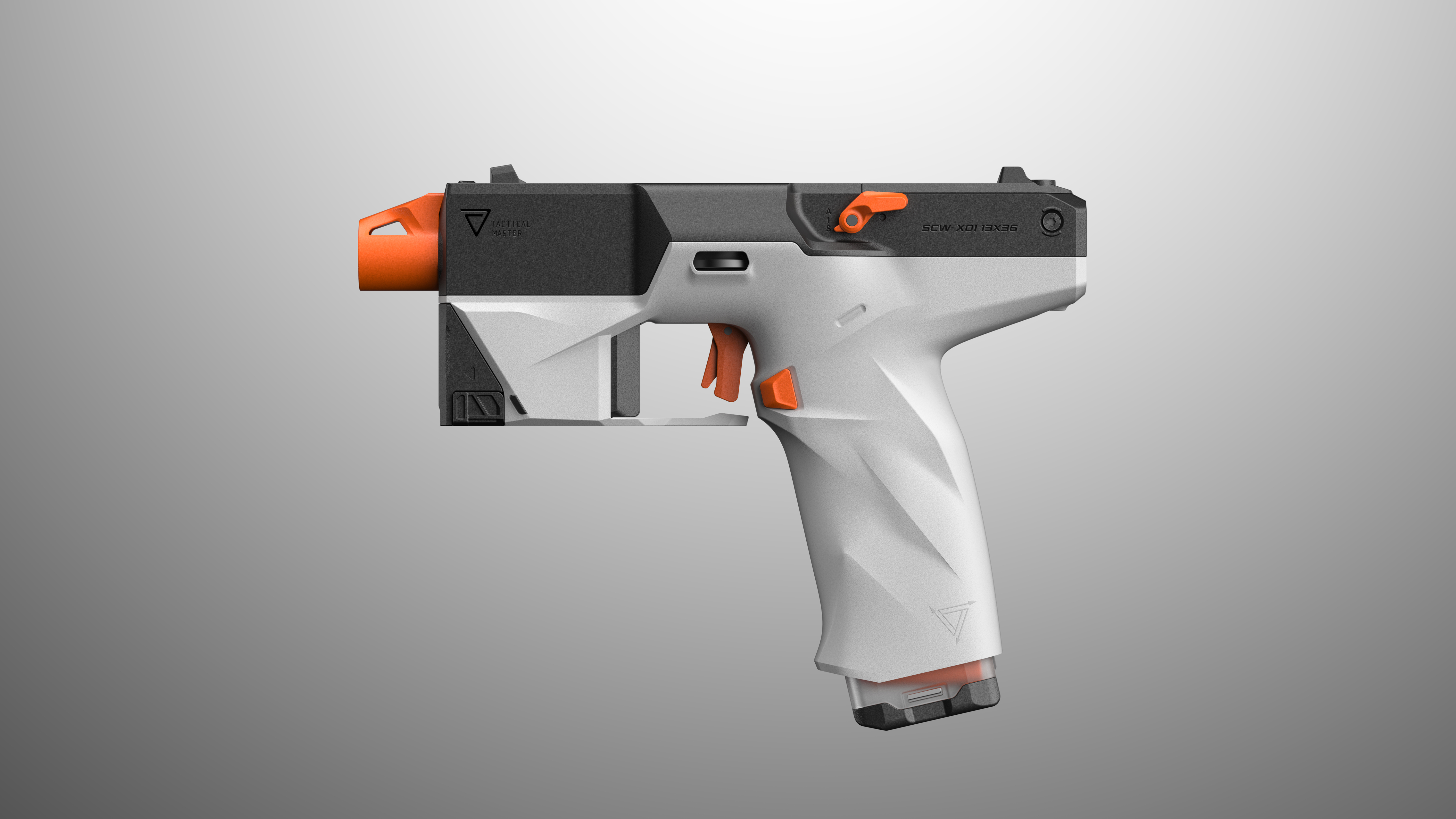 Soft bullet gun，Firearms Design，Toy design，Advanced Toys，product design，industrial design，several-dimensional design，