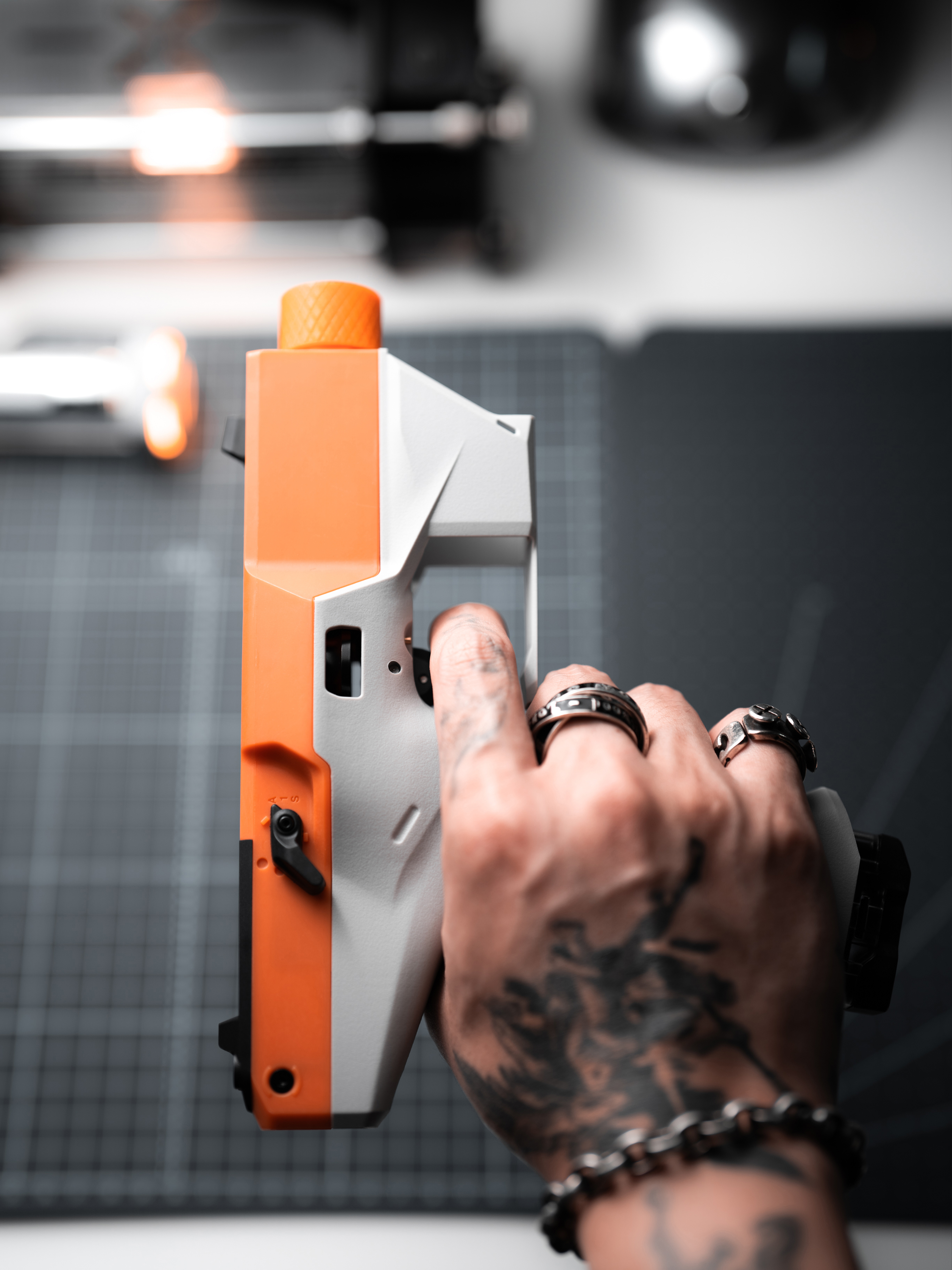 Soft bullet gun，Firearms Design，Toy design，Advanced Toys，product design，industrial design，several-dimensional design，