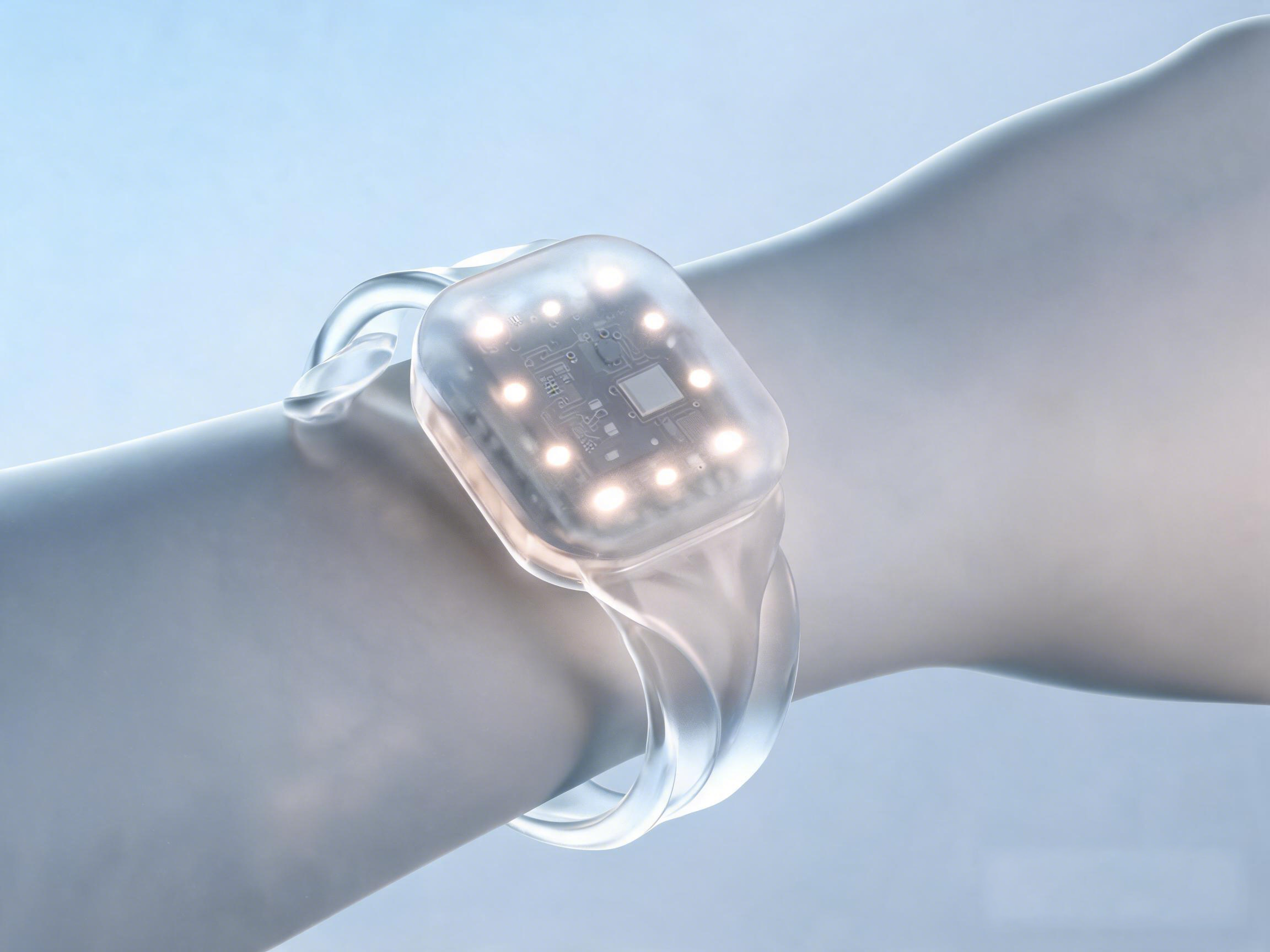 Myoelectric wristband 1，