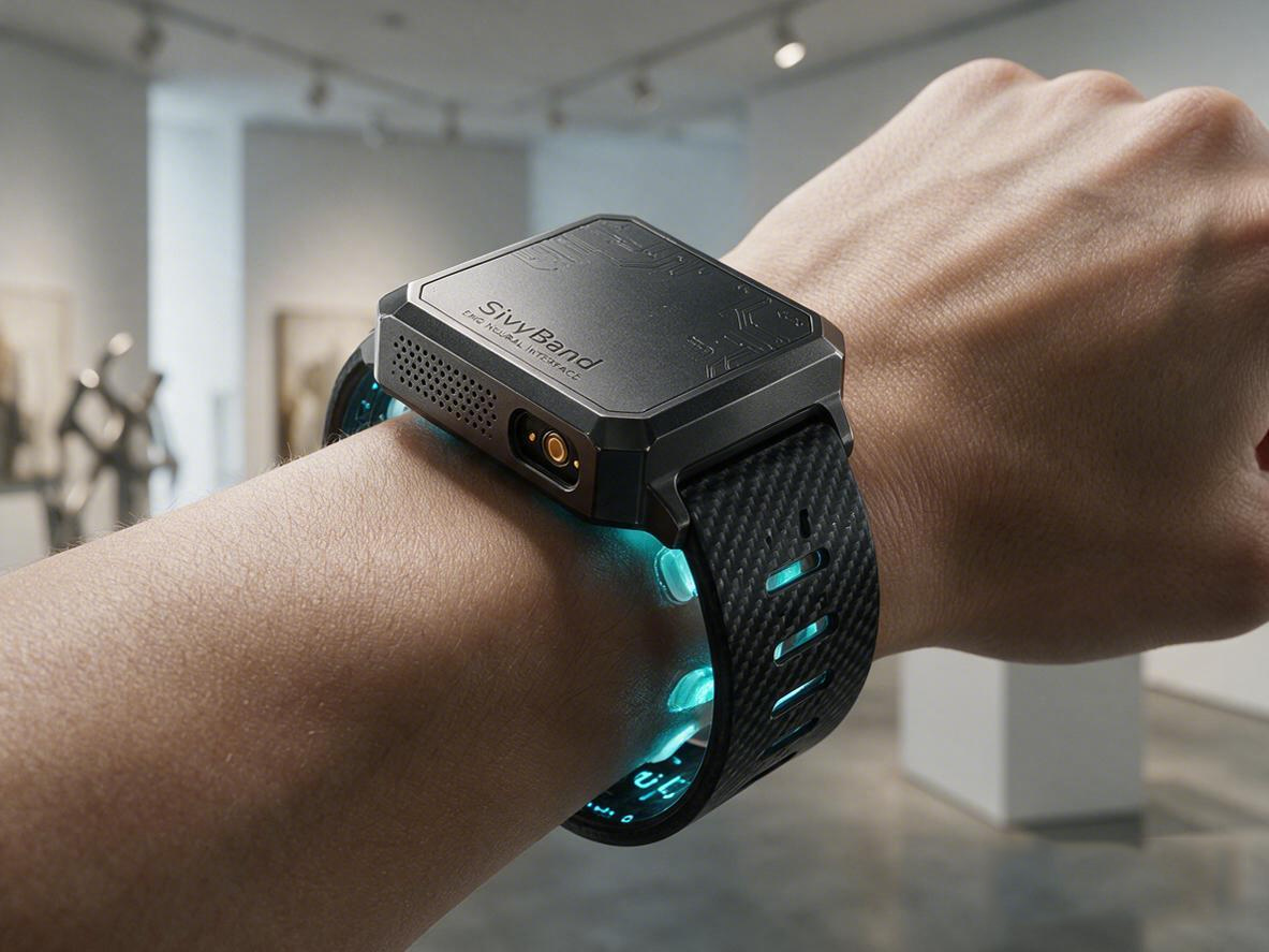 Myoelectric wristband 1，