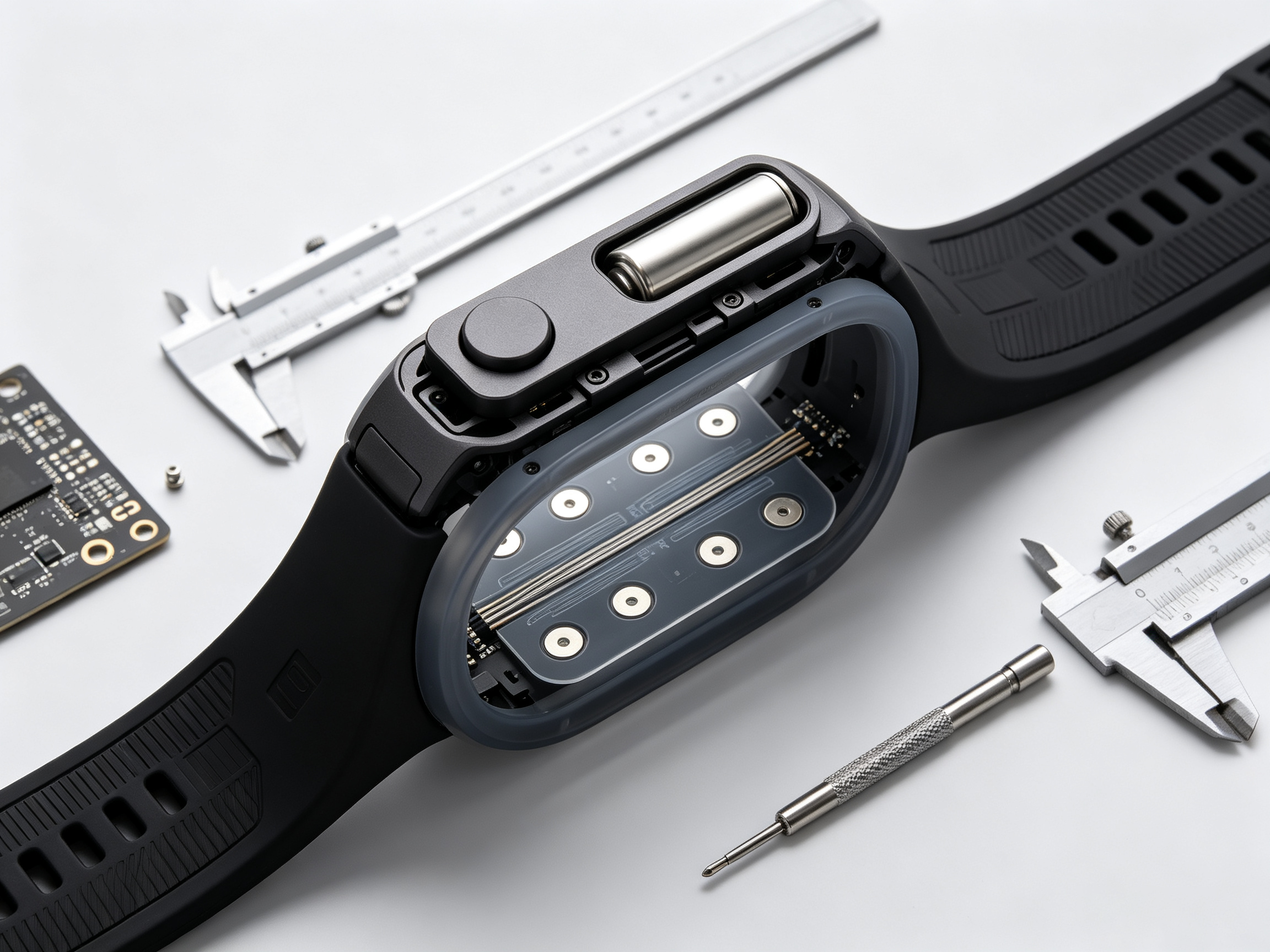 Myoelectric wristband 1，