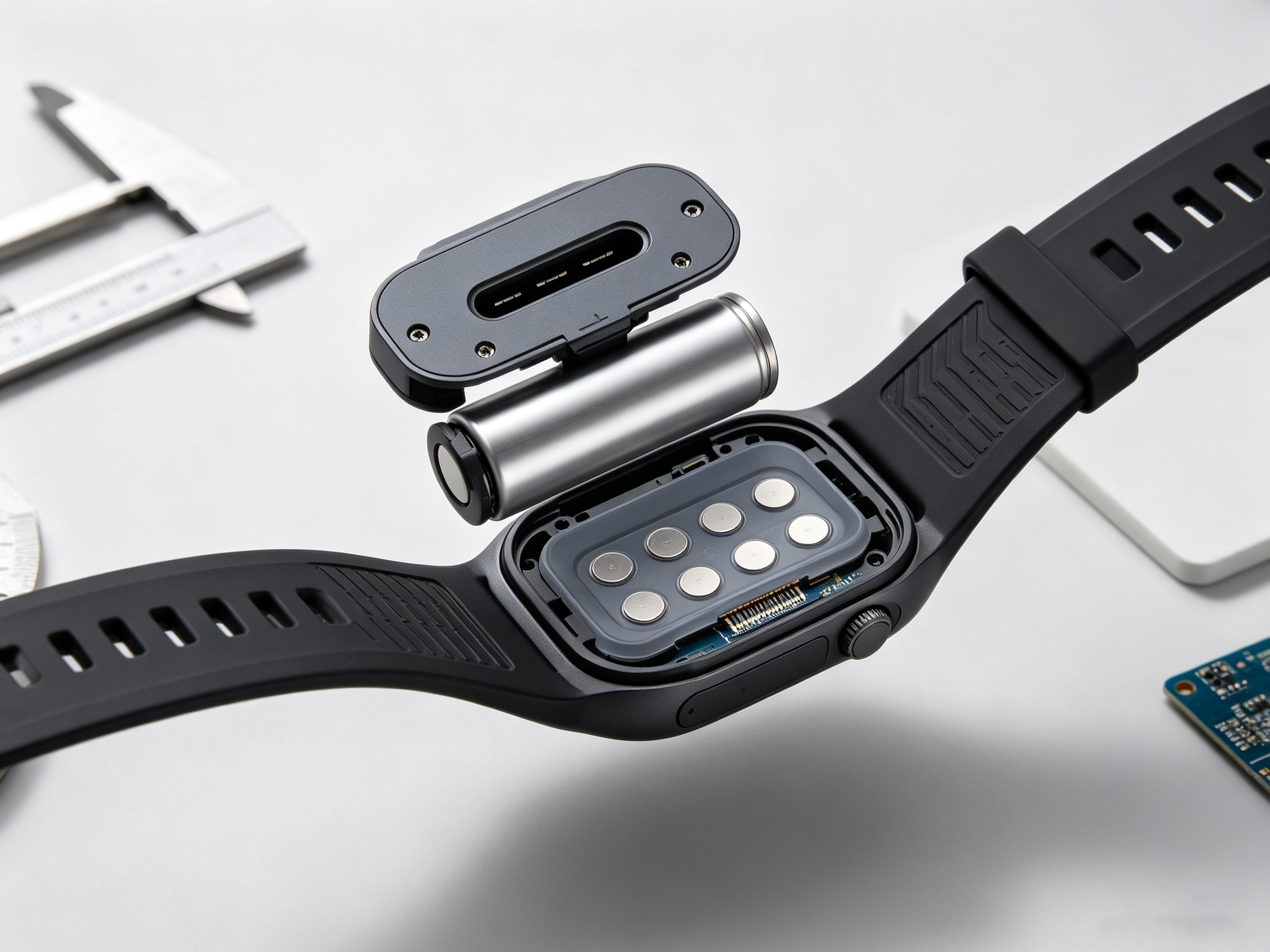 Myoelectric wristband 1，