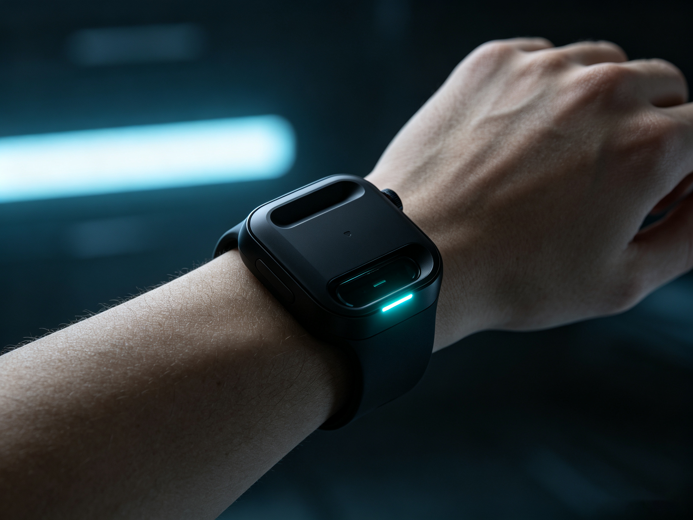 Myoelectric wristband 1，