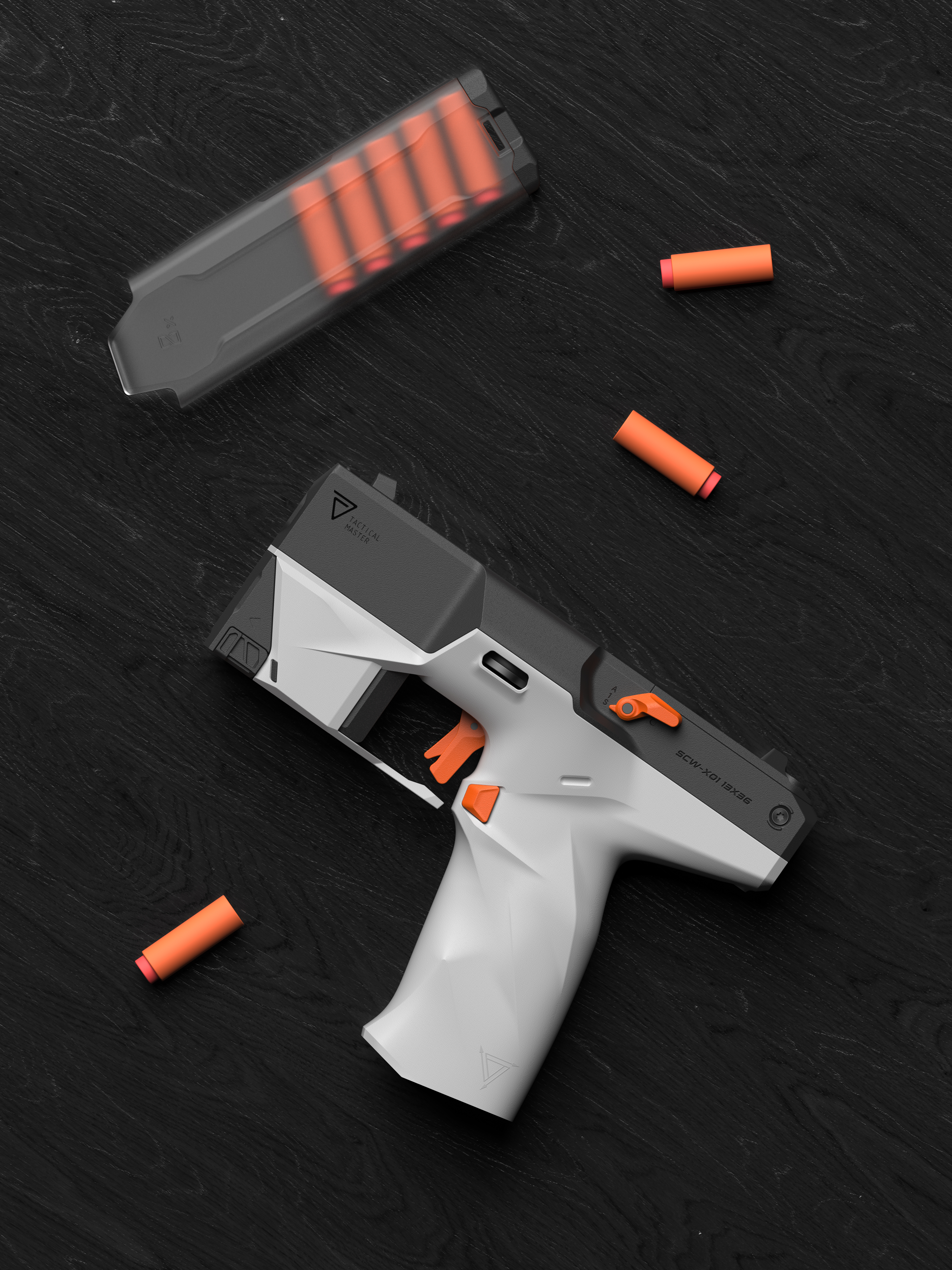 Soft bullet gun，Firearms Design，Toy design，Advanced Toys，product design，industrial design，several-dimensional design，