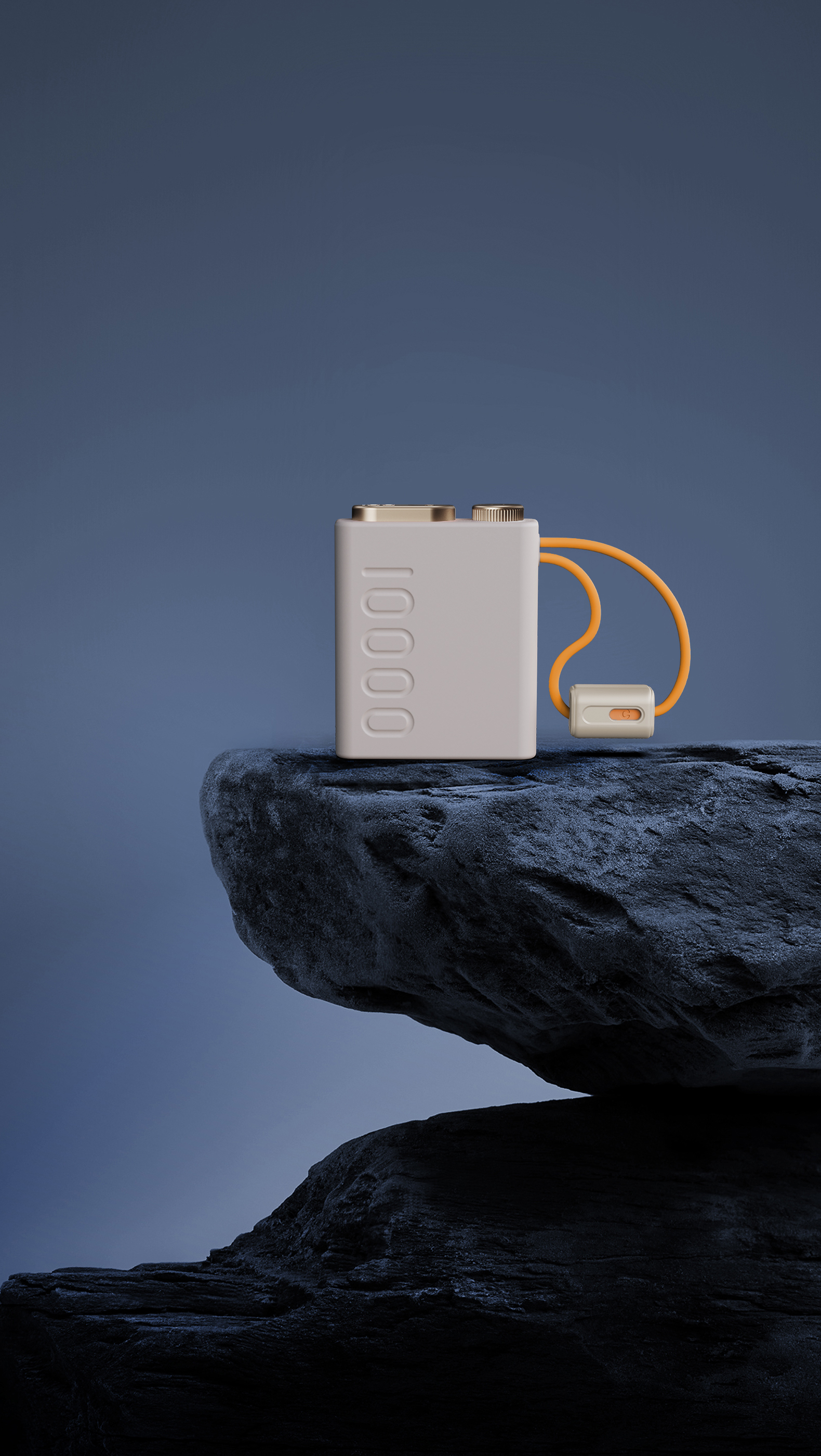 Mini charging treasure，10000 mA，Light luxury，Own line，