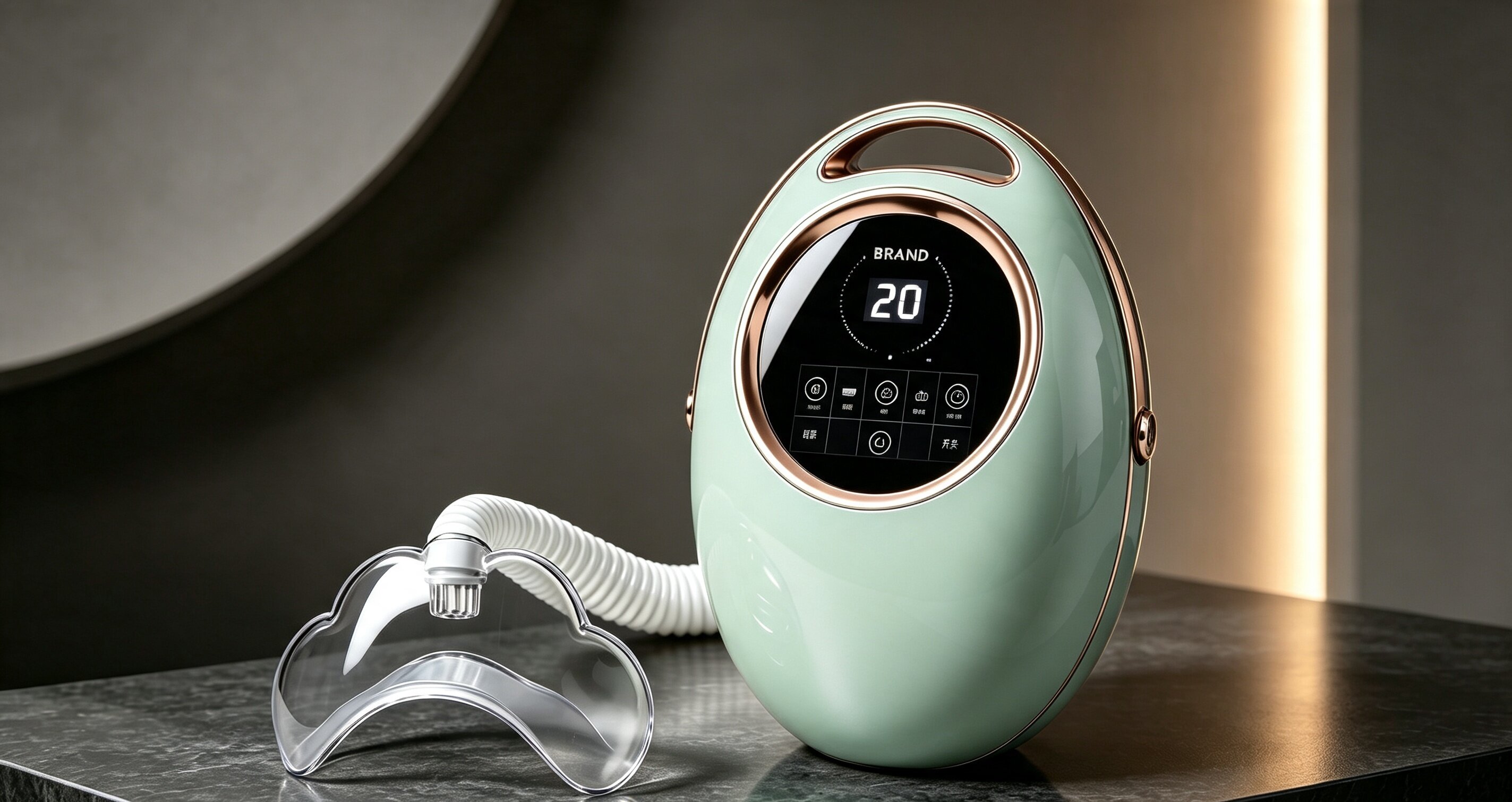 cosmetic instrument，product design，Massage apparatus，Shunde Design，One Environment Industrial Design，