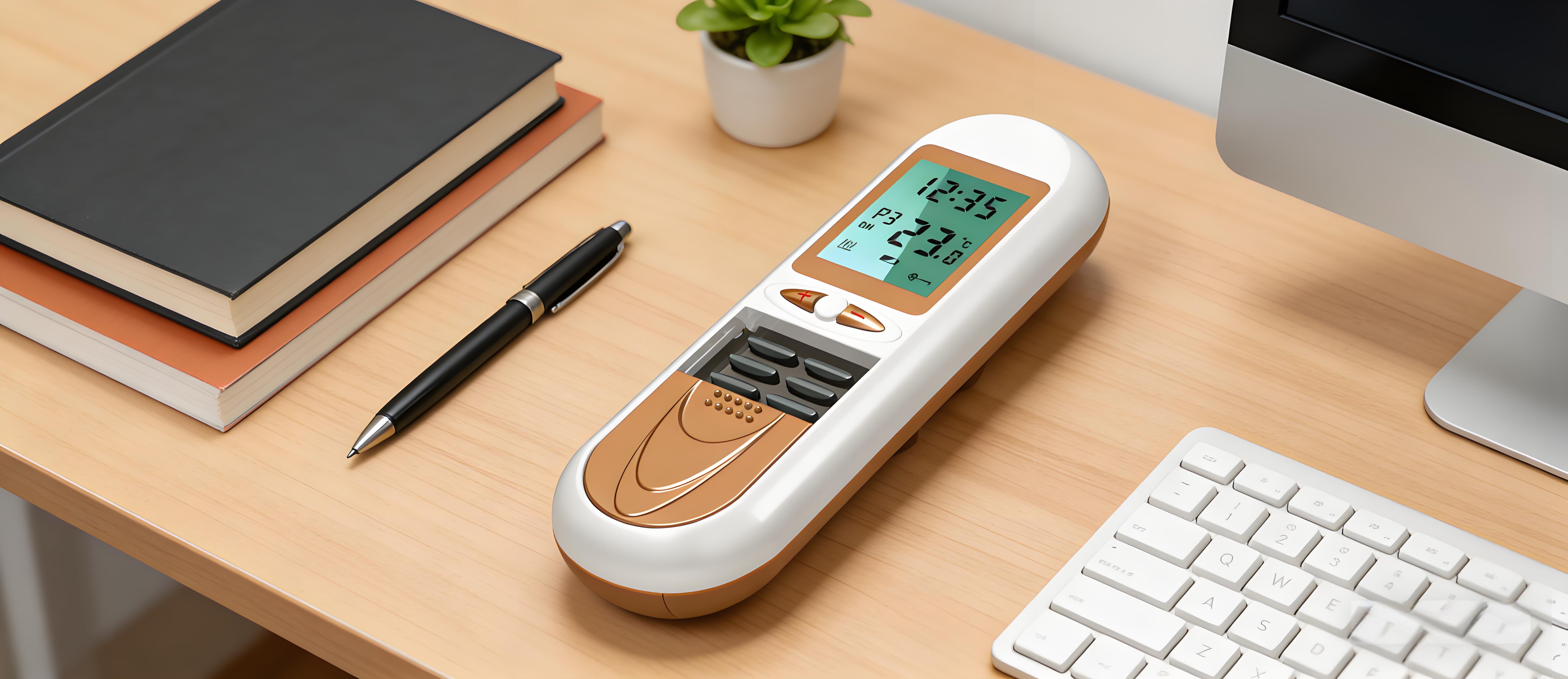 Structural design，Appearance design，thermostat，ID design，Render，Product rendering，Remote control，industrial design，