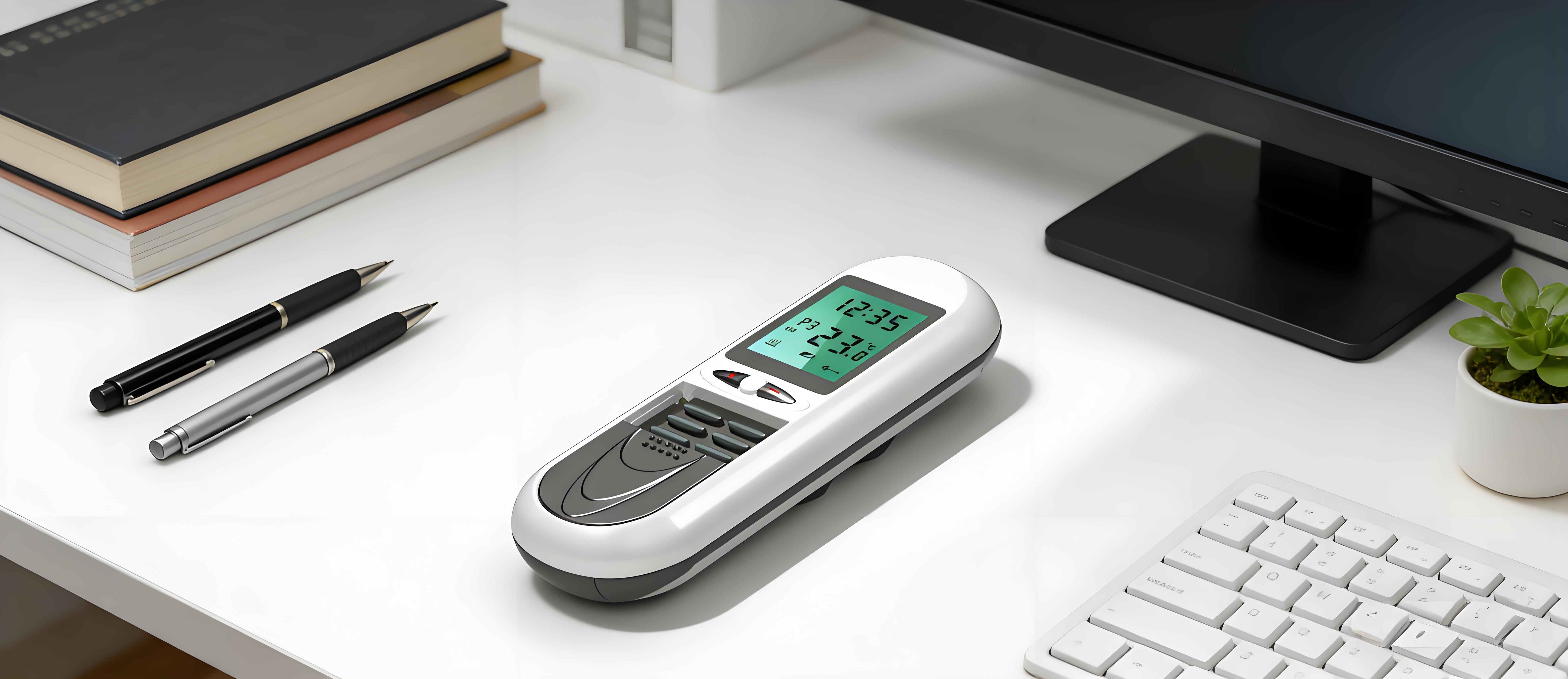 Structural design，Appearance design，thermostat，ID design，Render，Product rendering，Remote control，industrial design，