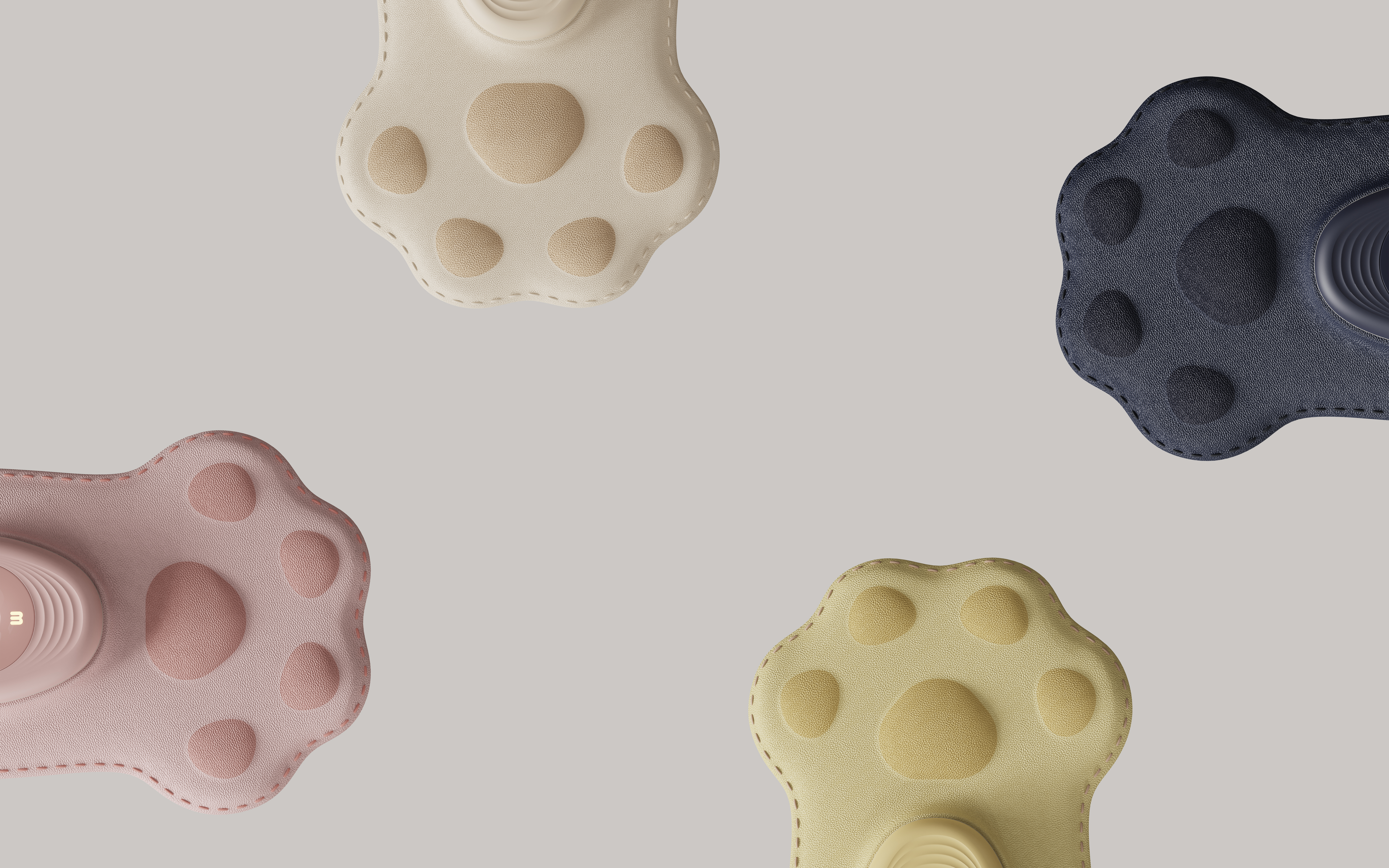 Hand pressure massage instrument，Massage apparatus，Cat claw，Cure system，Morandi color system，Soft bag material，Personal care products，Women's Market，