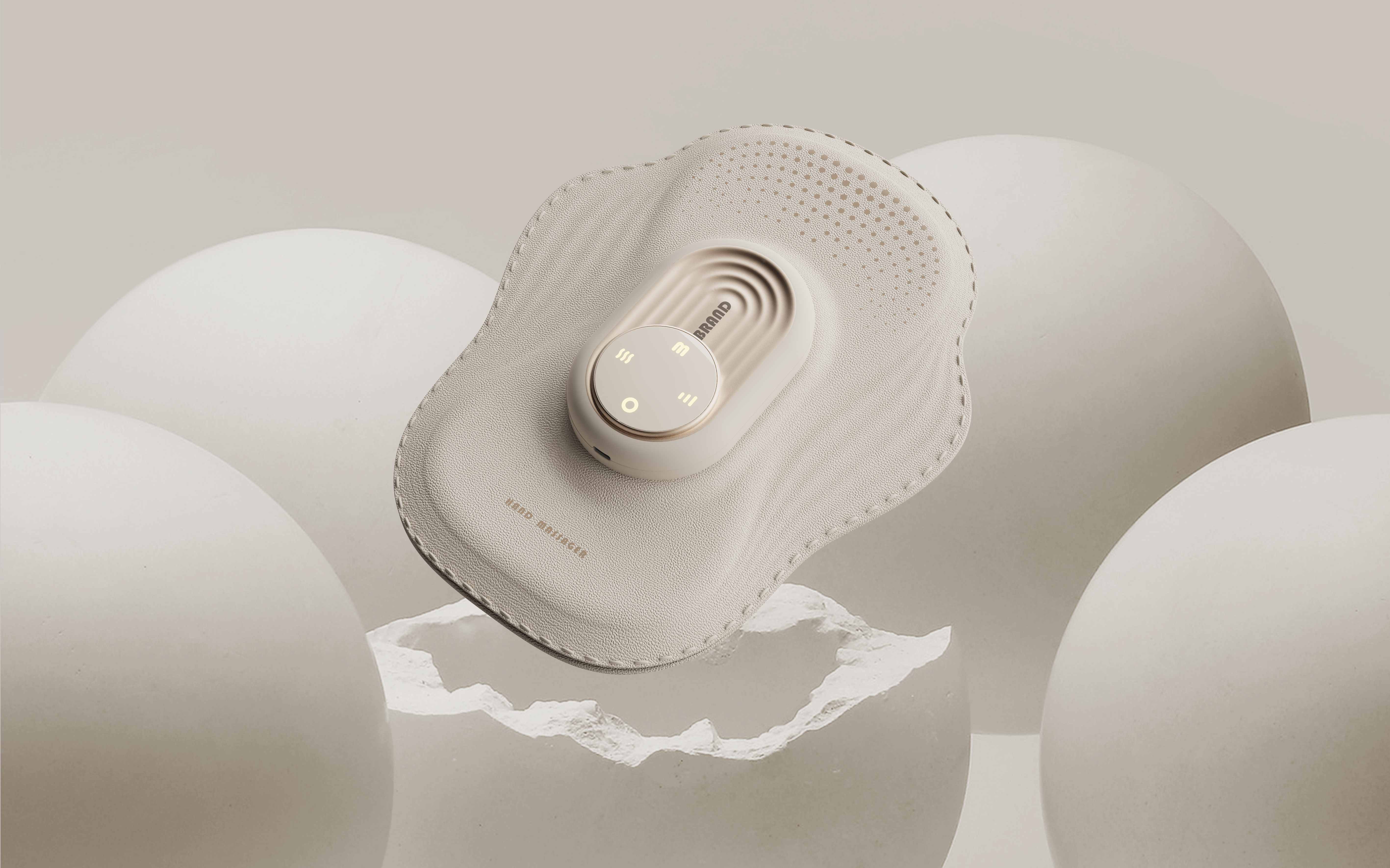 Personal care products，Hand pressure massage instrument，Webbed feet，Mermaid，Fish fin，Line beauty，Massage apparatus，Soft bag material，
