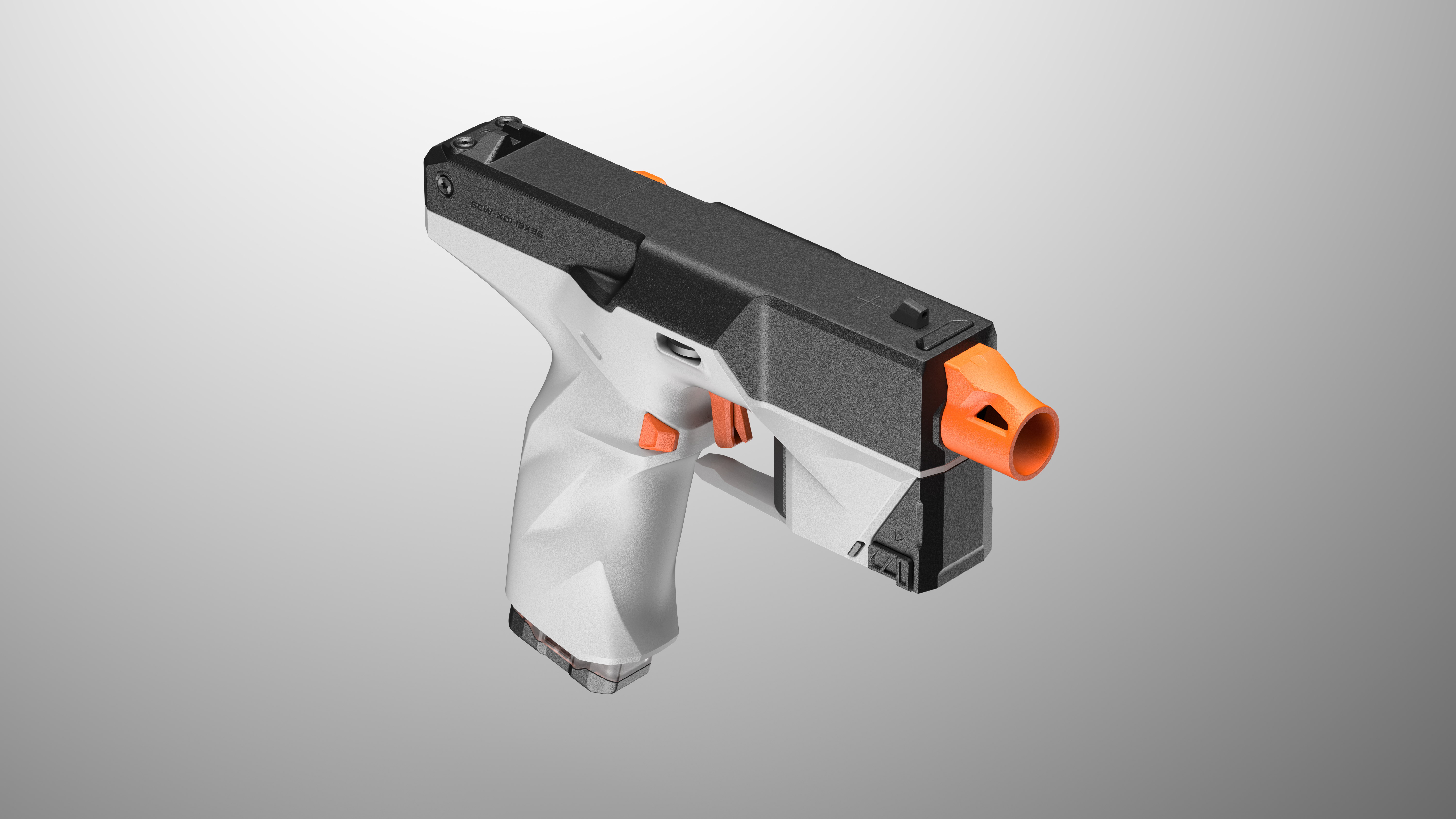 Soft bullet gun，Firearms Design，Toy design，Advanced Toys，product design，industrial design，several-dimensional design，