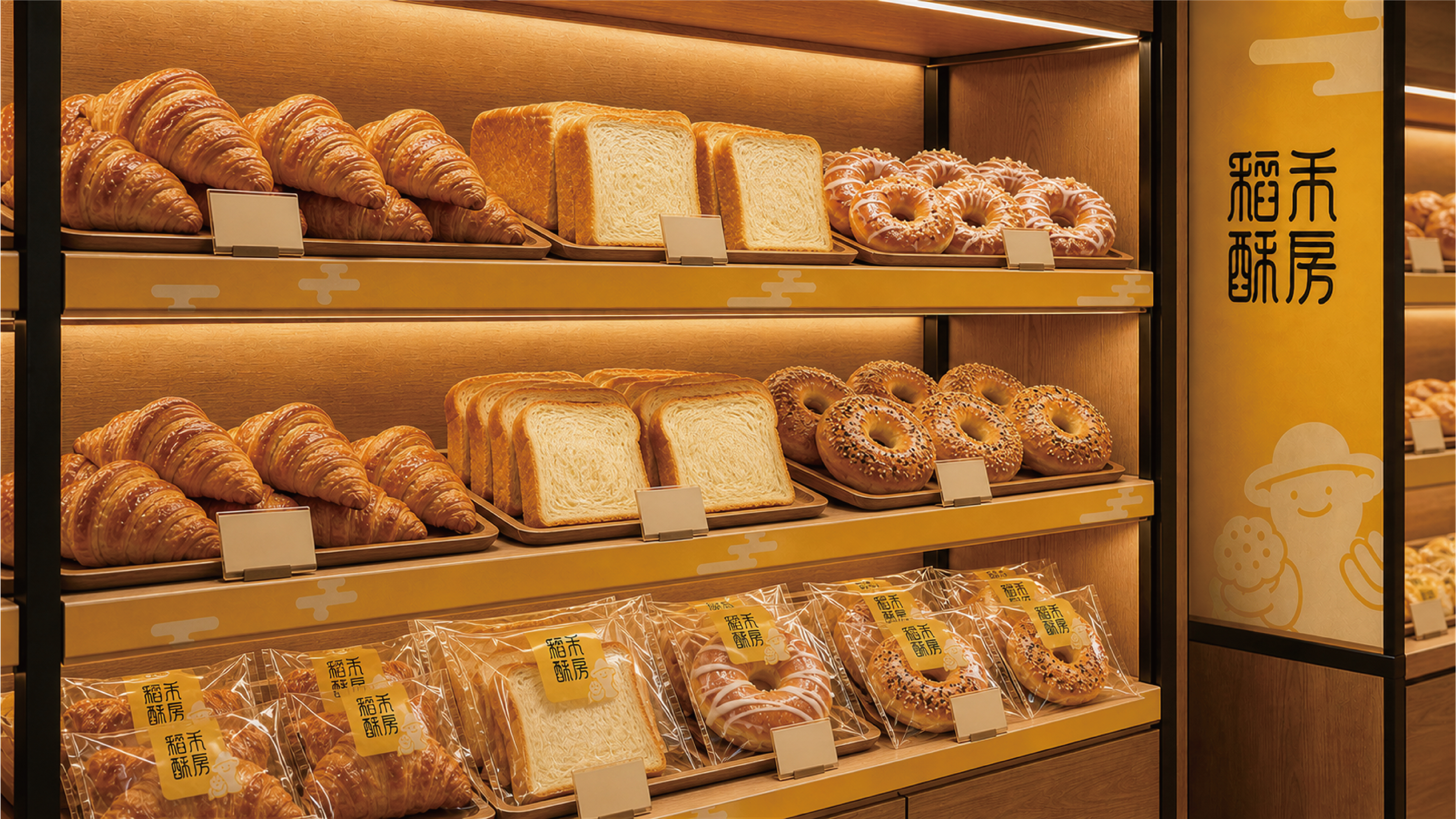 Daohe Sufang | New Chinese-Style Bakery Brand Design，