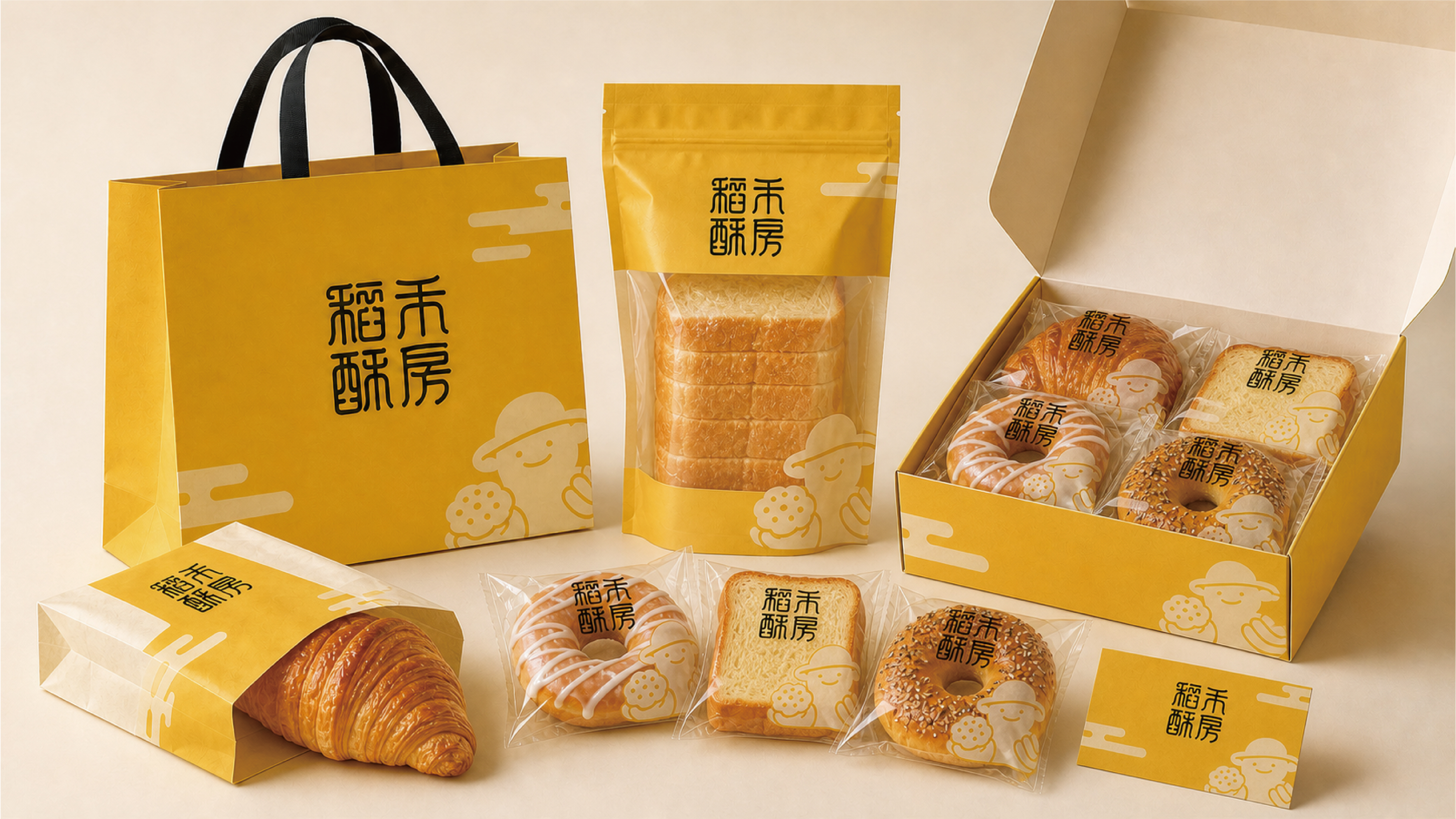 Daohe Sufang | New Chinese-Style Bakery Brand Design，
