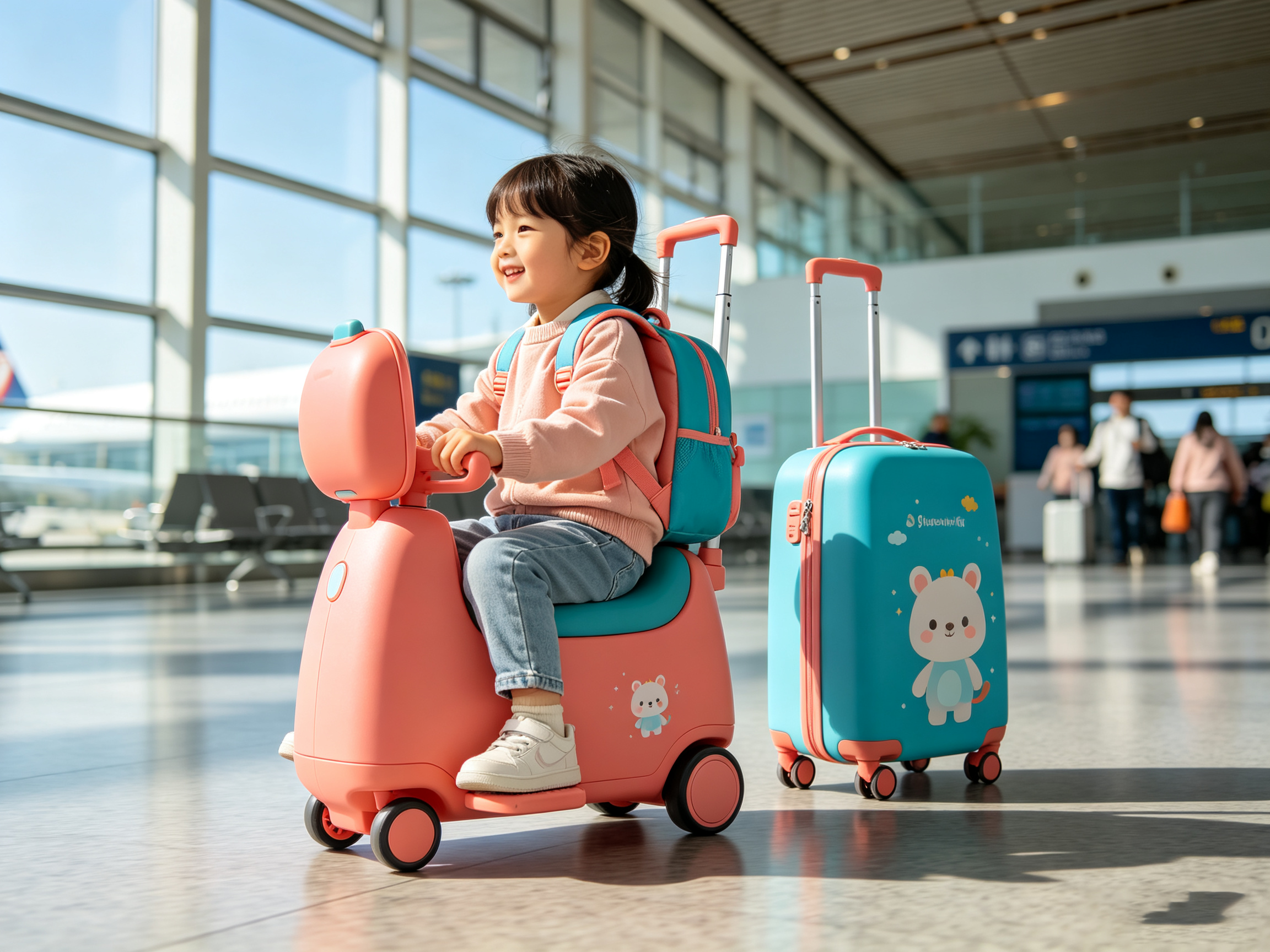 Children's suitcase，