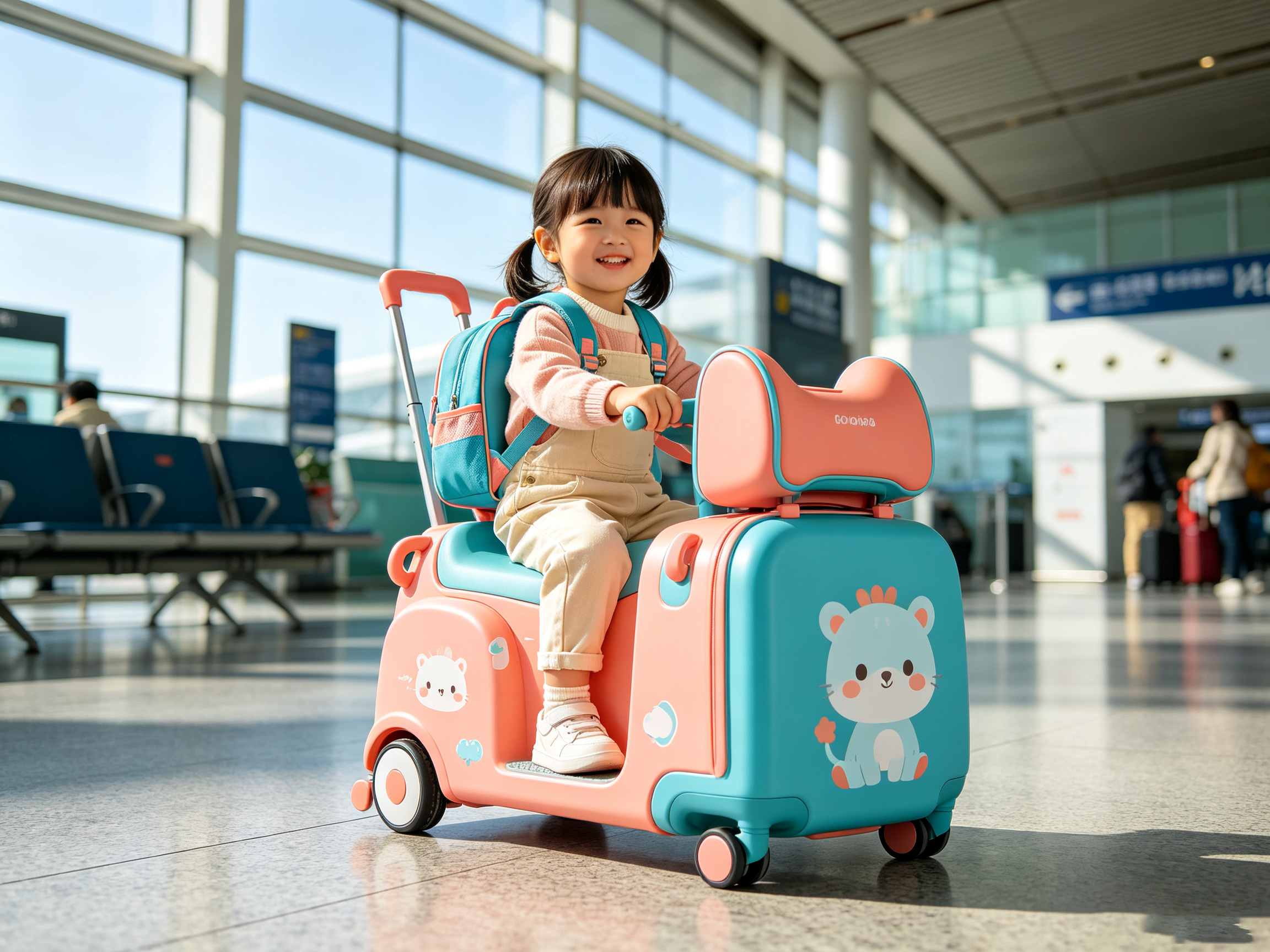 Children's suitcase，