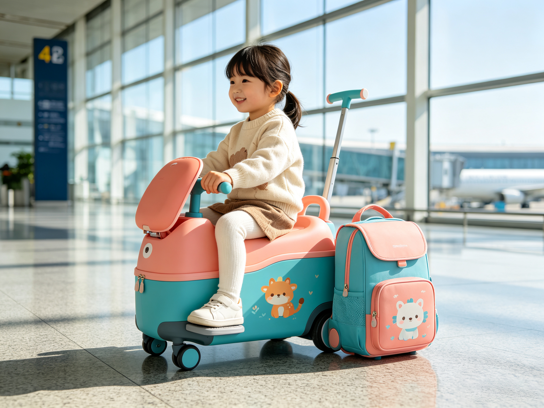 Children's suitcase，