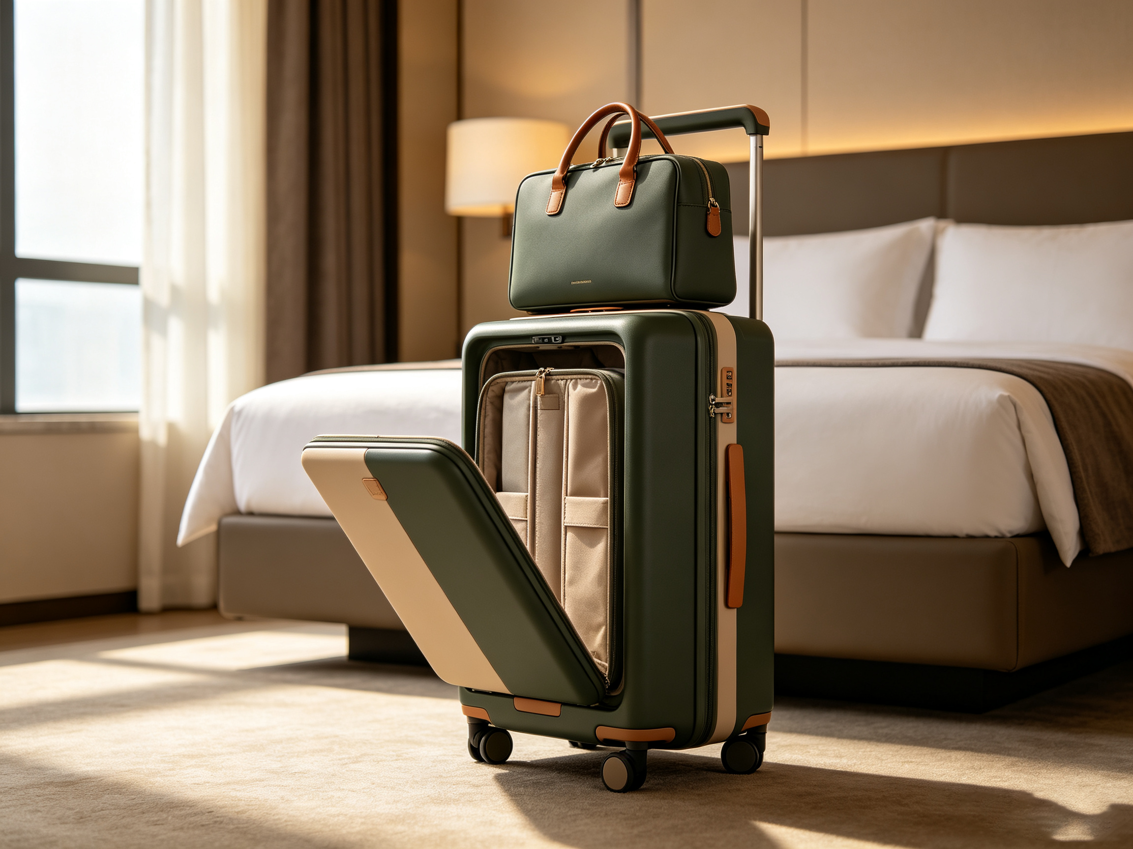 High-end business luggage，