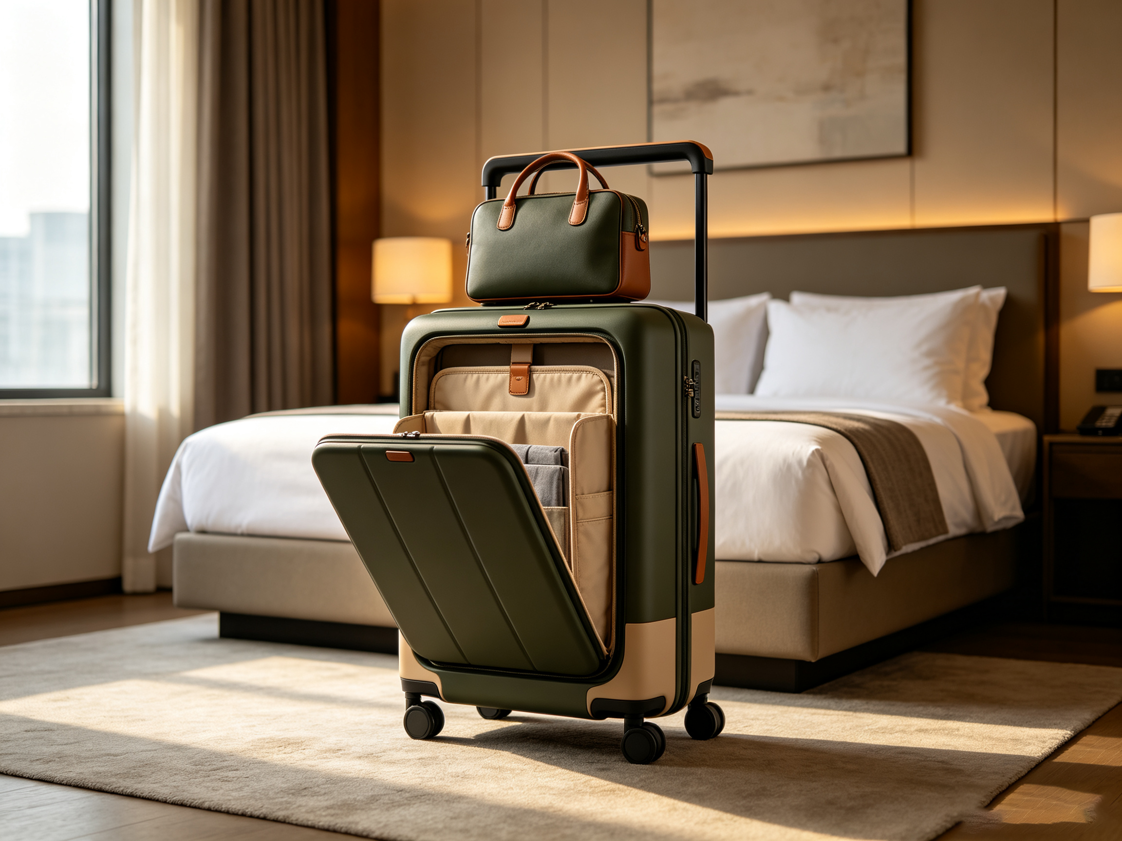 High-end business luggage，