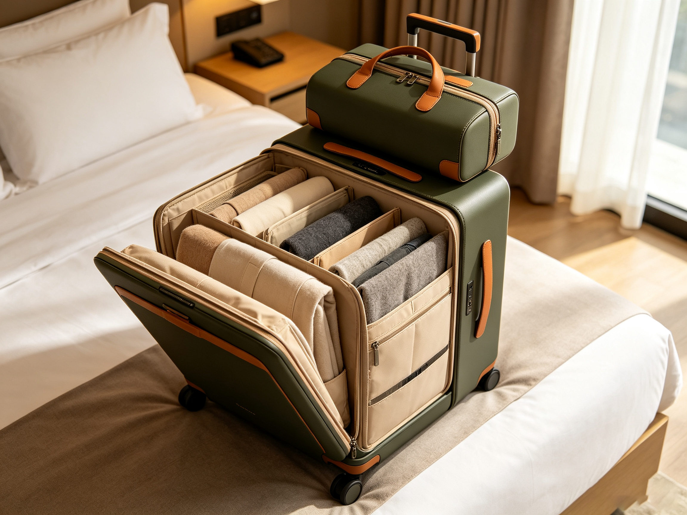 High-end business luggage，