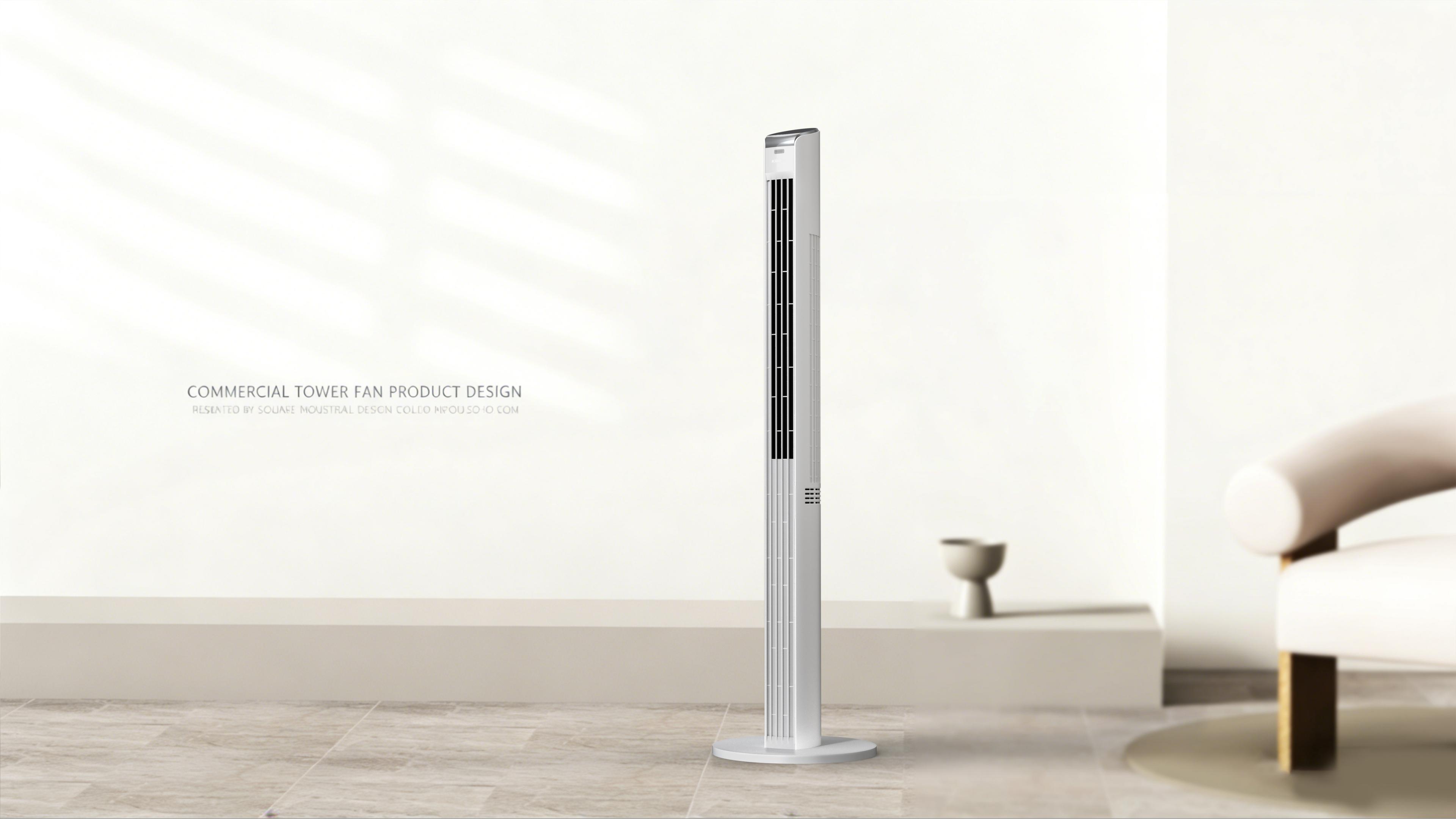 Tower fan，industrial design，Appearance design，Render，