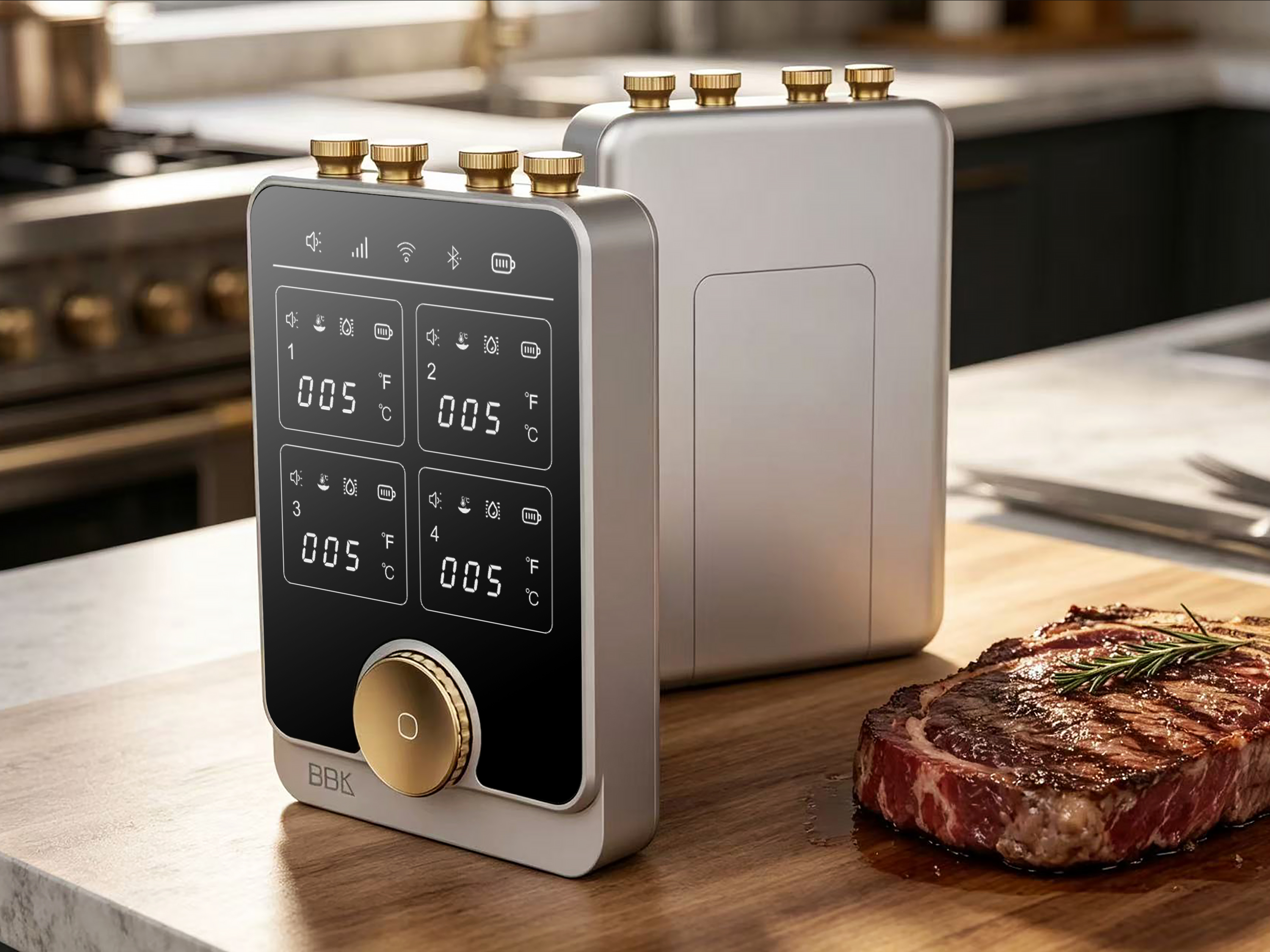 Bluetooth barbecue thermometer，Portable，convenient，intelligence，