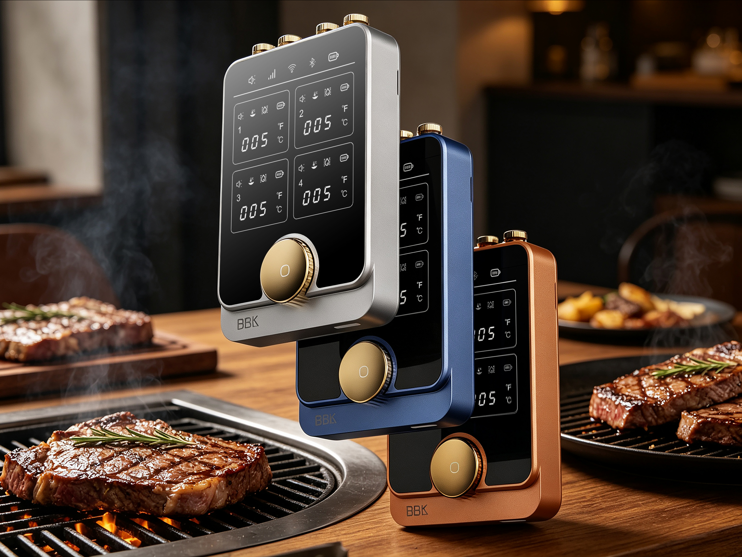Bluetooth barbecue thermometer，Portable，convenient，intelligence，