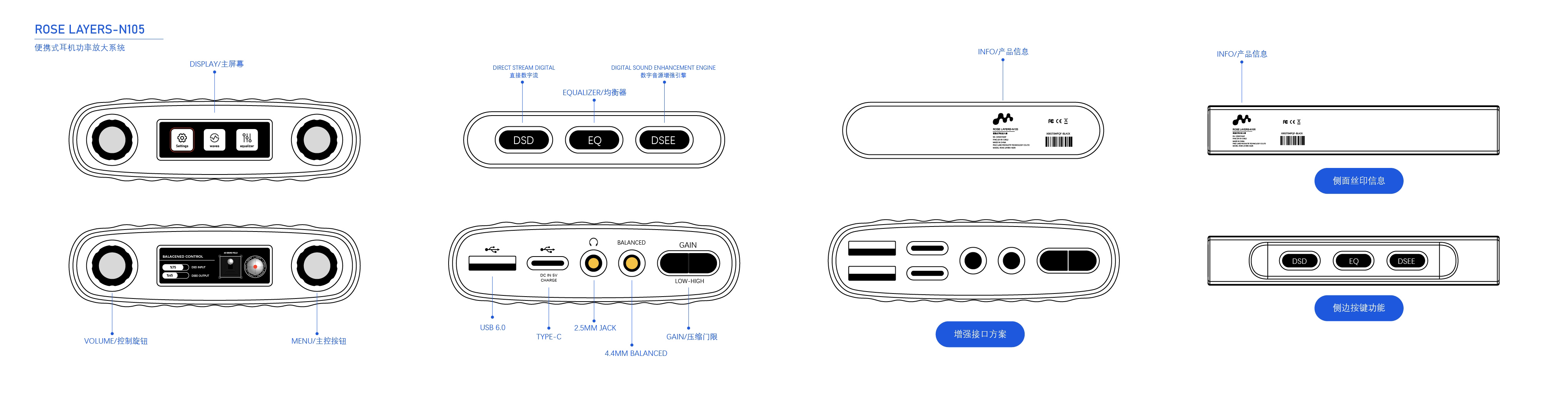 Earphone，headset，curved surface，