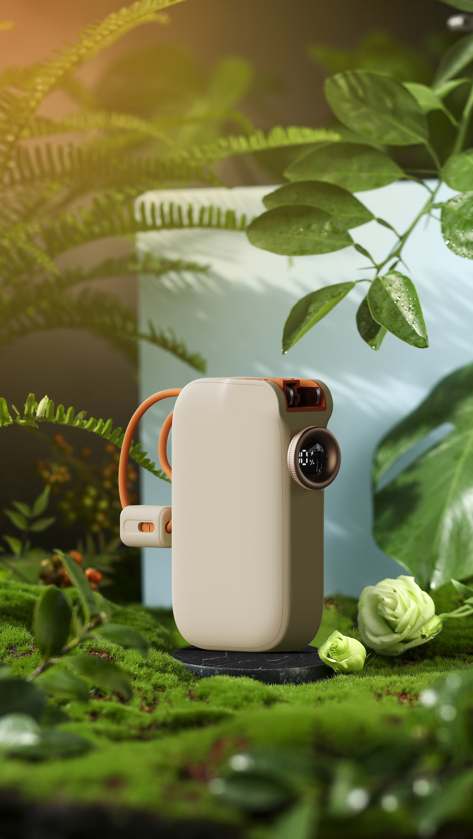 Retro，projector，20000mAh，Own line，portable battery，portable source，Light luxury，feelings，
