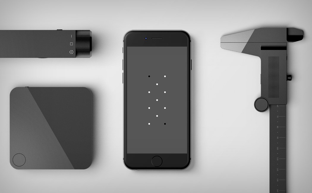 Connect phone，LED display，Measuring tools，xyz，