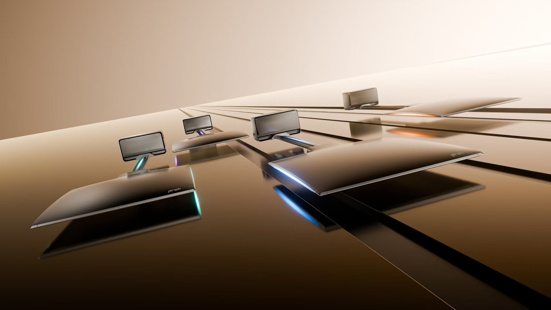 New energy wireless induction charging pile，