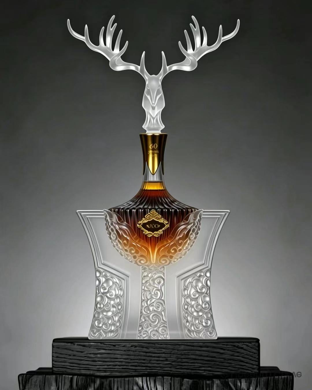 product design，Wine Design，industrial design，Crystal Glaze，Luxury Packaging，Whiskey bottle，Oriental Aesthetics，ArtDeco，